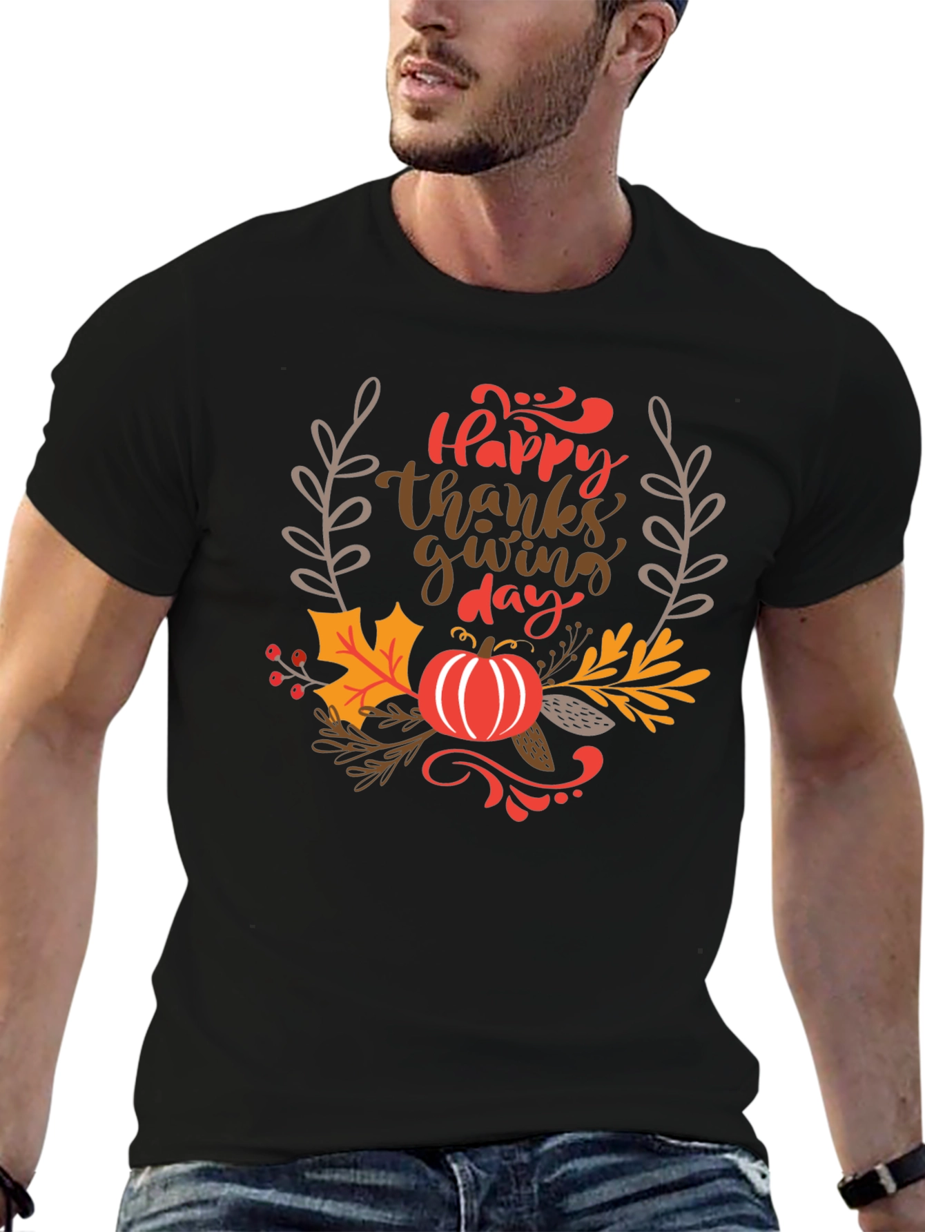 Happy Thanksgiving Day Graphic Tee