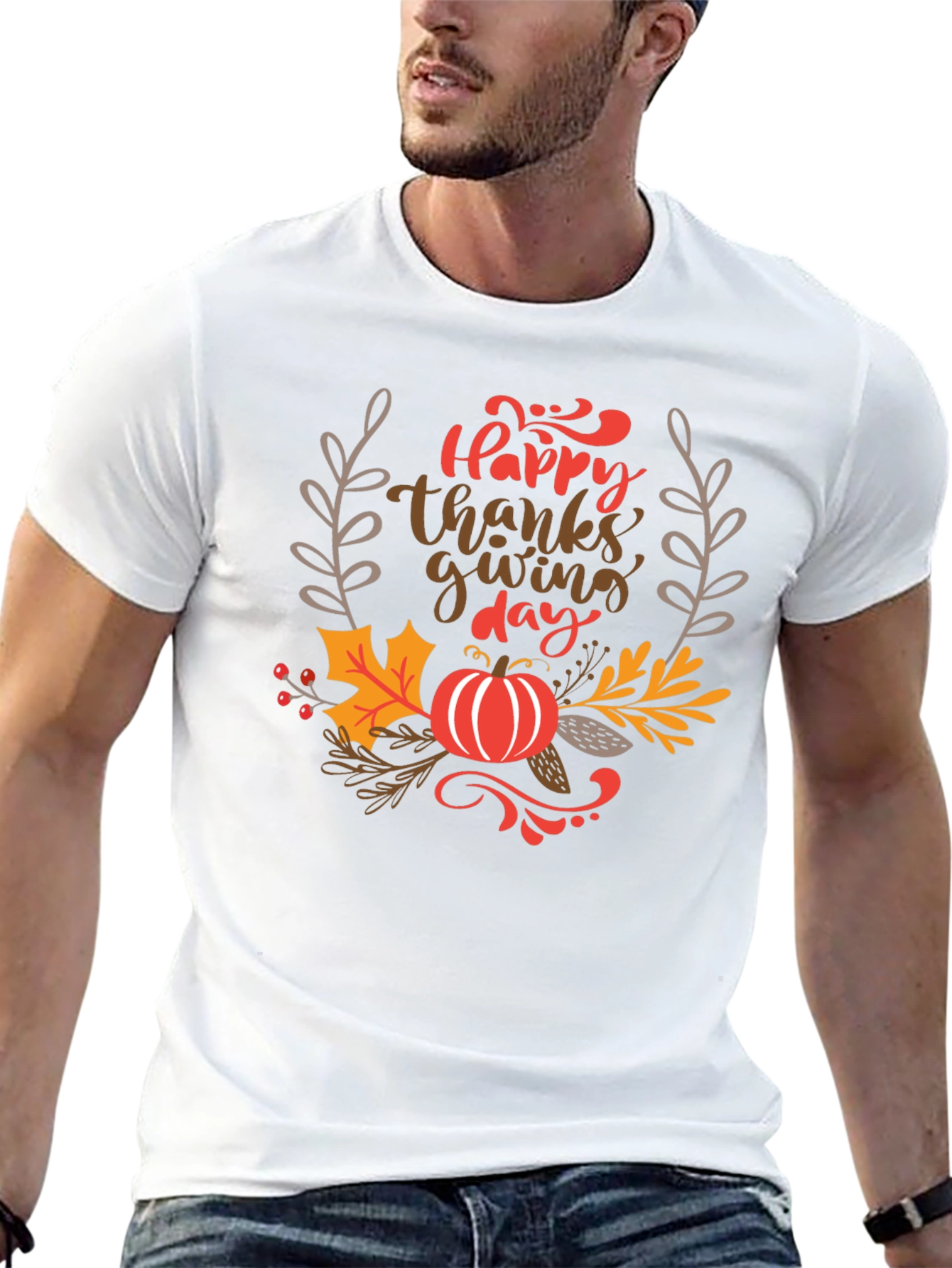 Happy Thanksgiving Day Graphic Tee