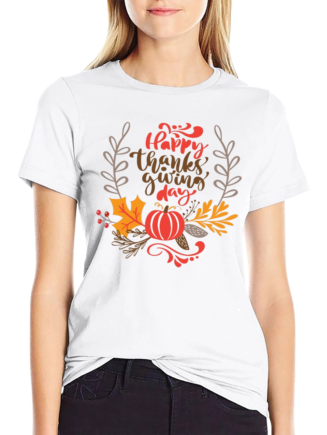 Happy Thanksgiving Day Graphic Tee