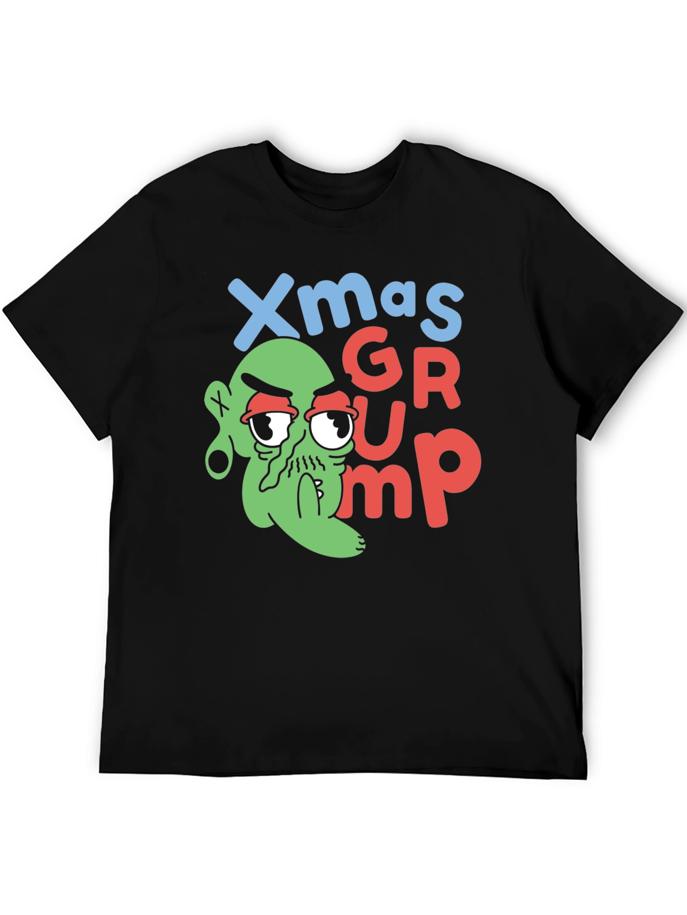 Xmas Grump Tee - Holiday Humor Shirt