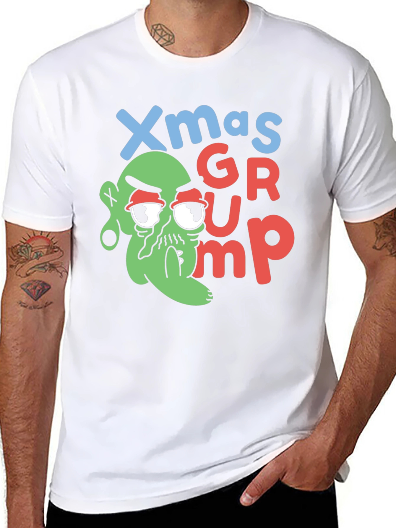 Xmas Grump Tee - Holiday Humor Shirt