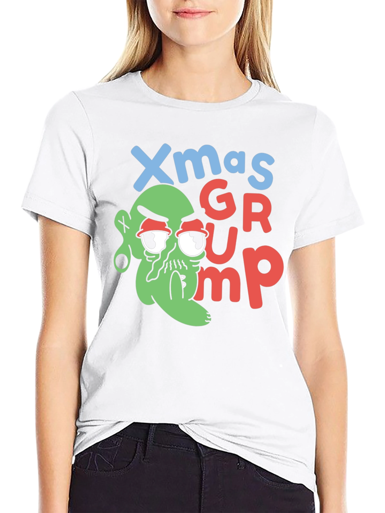 Xmas Grump Tee - Holiday Humor Shirt