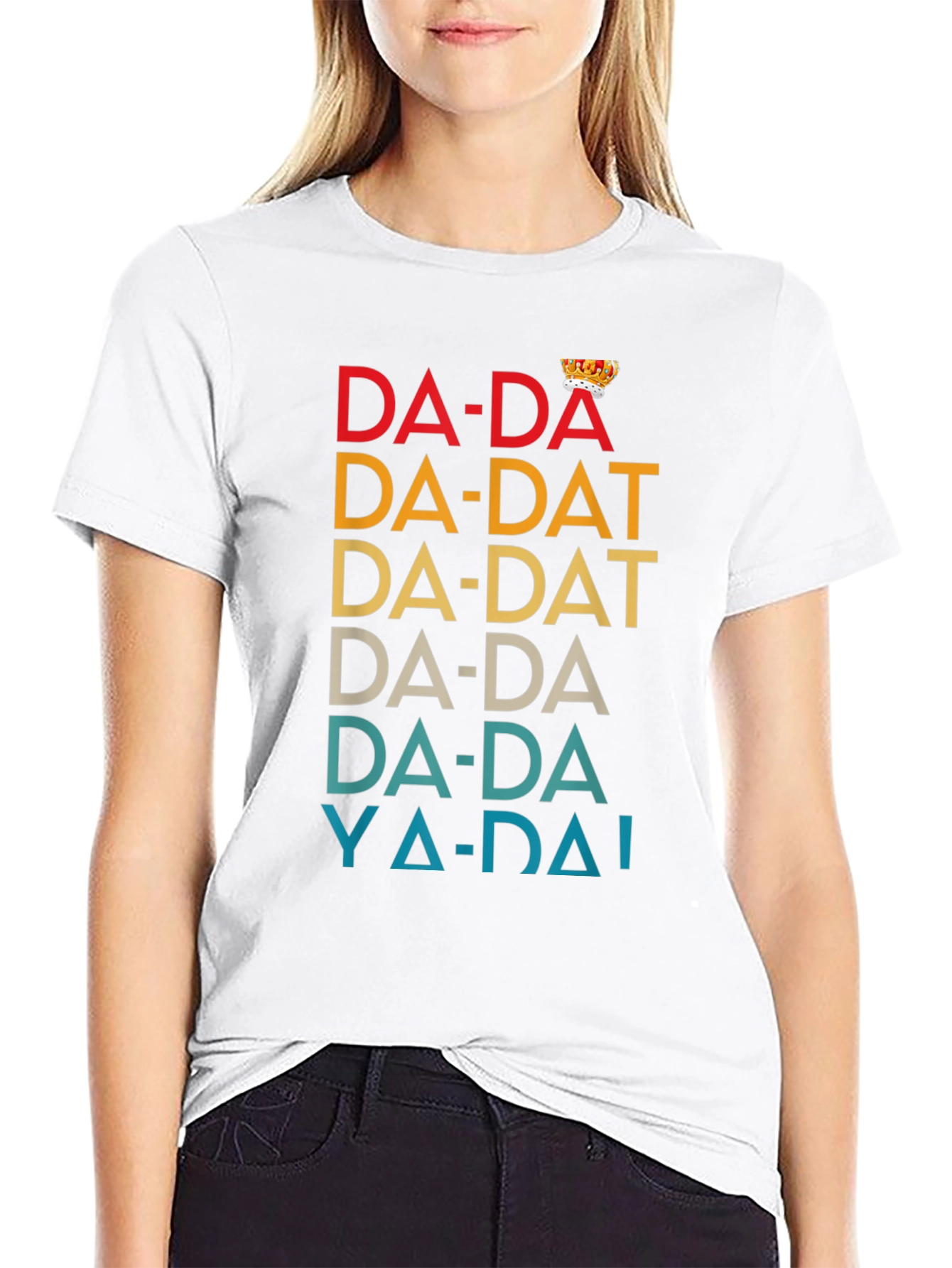 Da-Da King T-Shirt - Retro Dad Humor