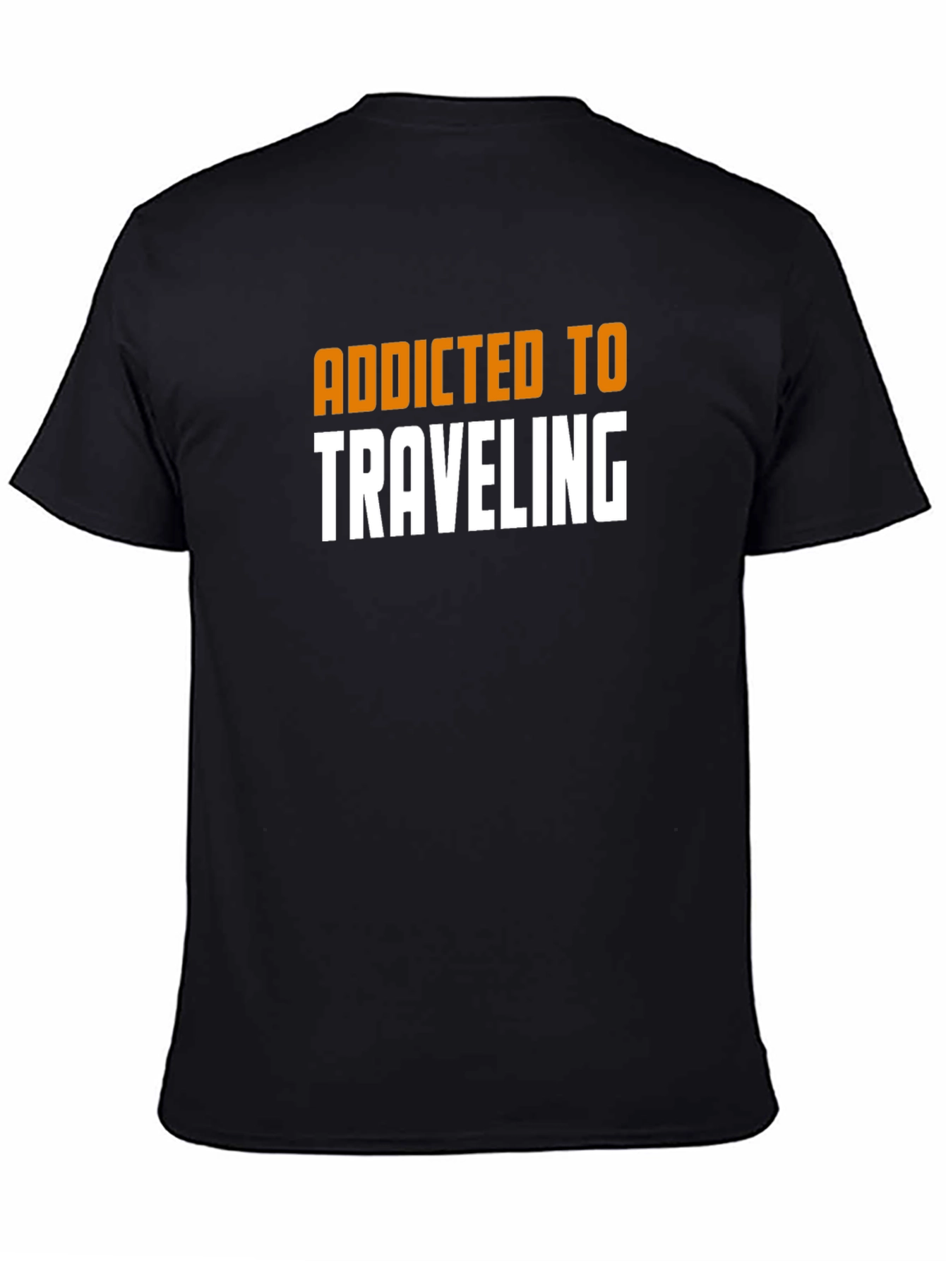 Addicted to Traveling T-Shirt - Black