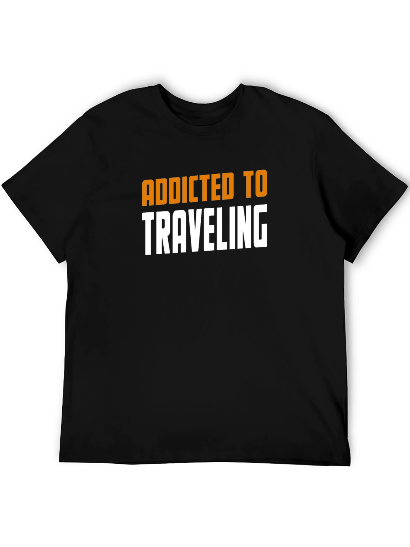 Addicted to Traveling T-Shirt - Black