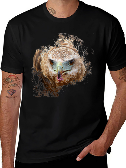 Eagle Graphic Tee - Cool Black T-Shirt for Men