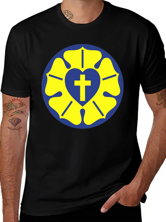 VA051 Luther Rose Stylish Everyday T-Shirt – Unisex Basic Cotton Tee