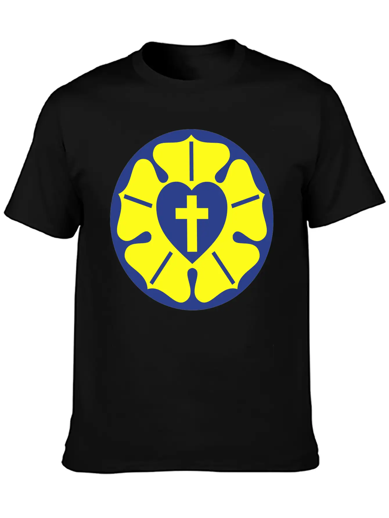 VA051 Luther Rose Stylish Everyday T-Shirt – Unisex Basic Cotton Tee