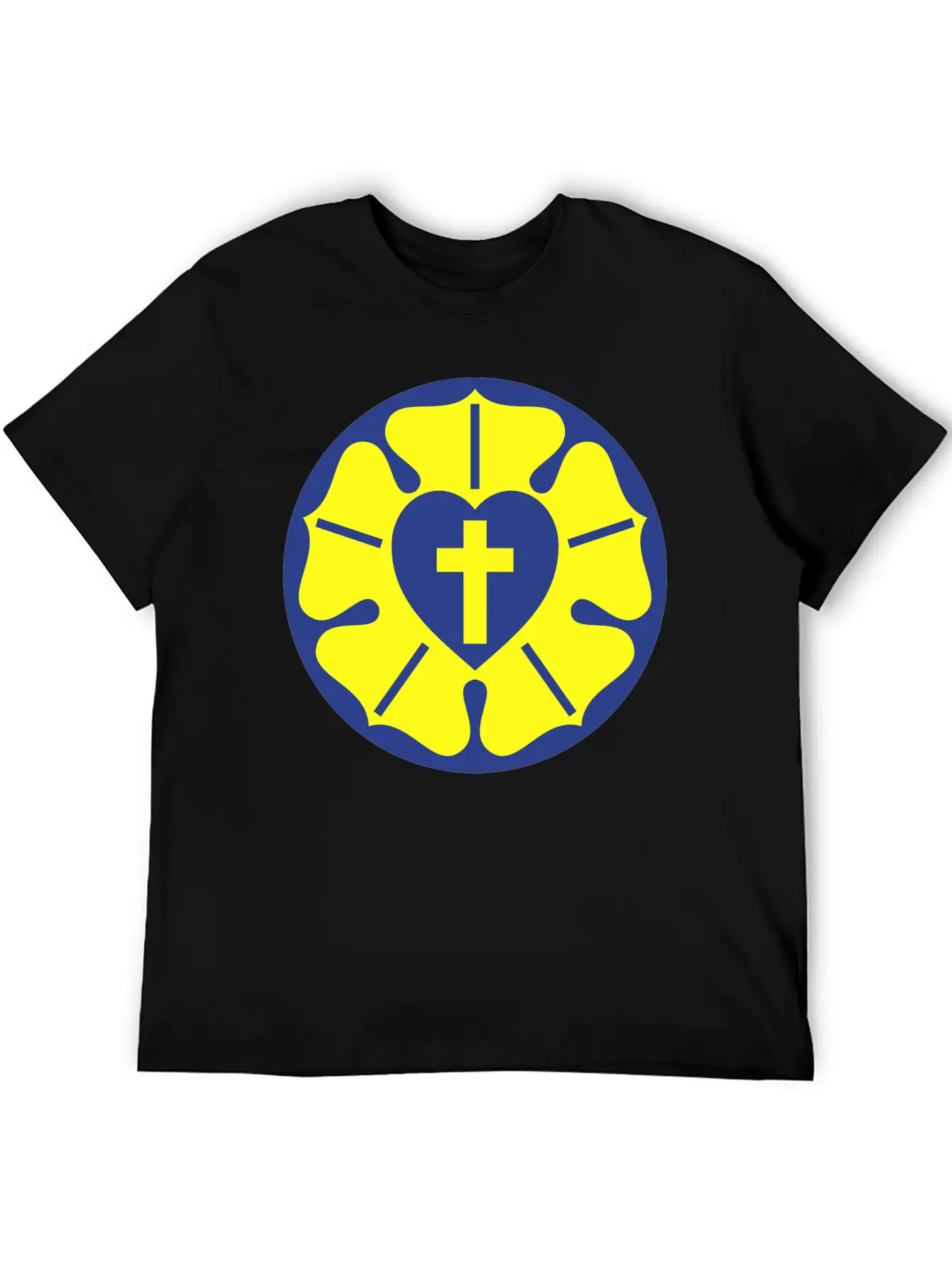VA051 Luther Rose Stylish Everyday T-Shirt – Unisex Basic Cotton Tee