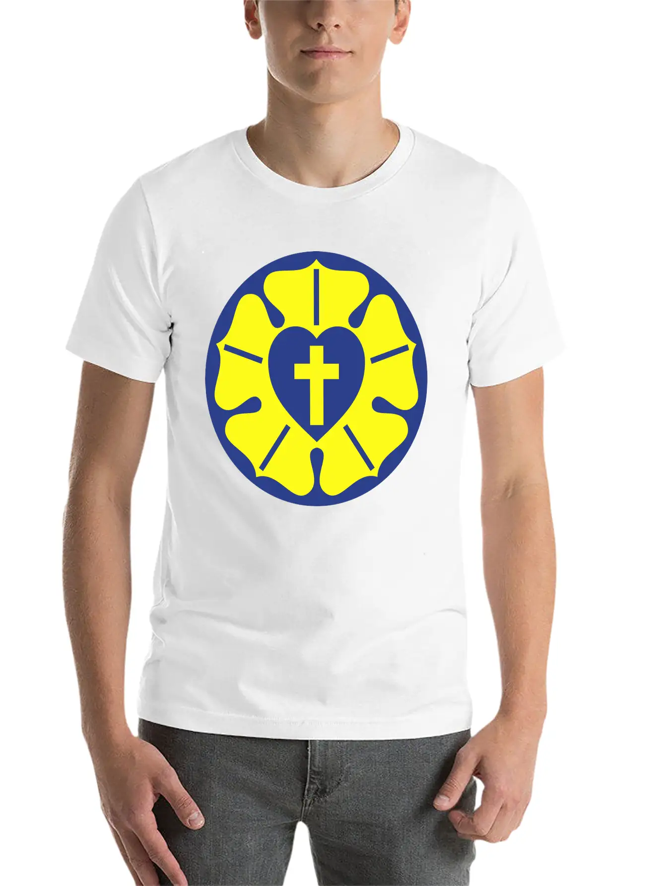 VA051 Luther Rose Stylish Everyday T-Shirt – Unisex Basic Cotton Tee