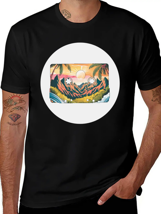 Vacation Cassette Stylish Everyday T-Shirt – Unisex Basic Cotton Tee
