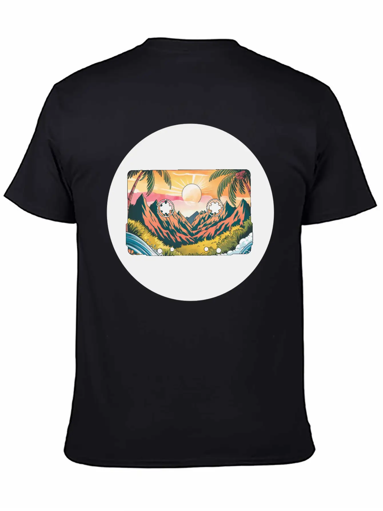Vacation Cassette Stylish Everyday T-Shirt – Unisex Basic Cotton Tee
