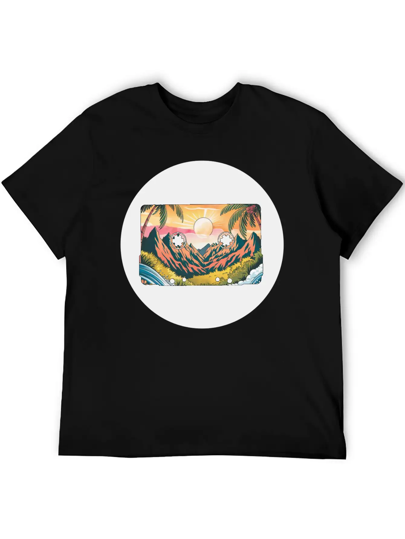 Vacation Cassette Stylish Everyday T-Shirt – Unisex Basic Cotton Tee