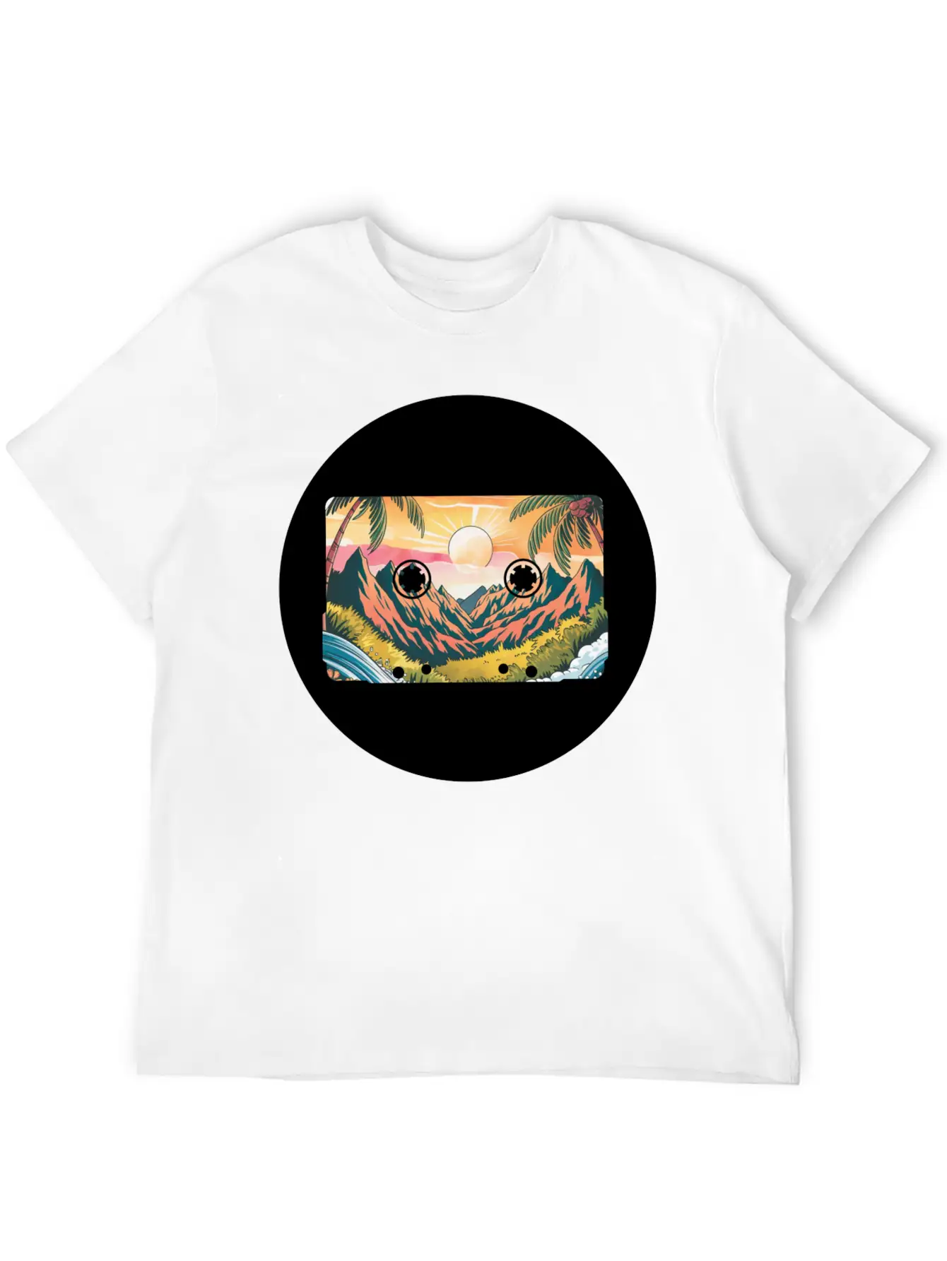 Vacation Cassette Stylish Everyday T-Shirt – Unisex Basic Cotton Tee