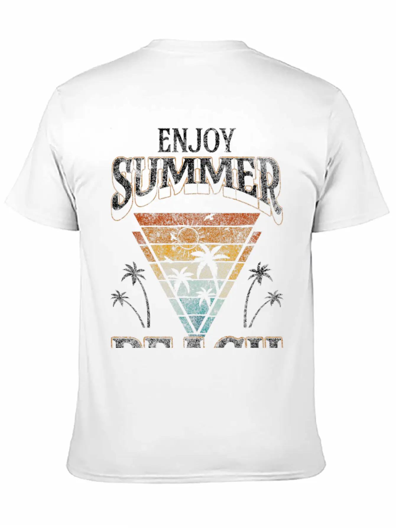 Vacation Traveling Unisex Casual T-Shirt – Clean Design For Daily Comfort