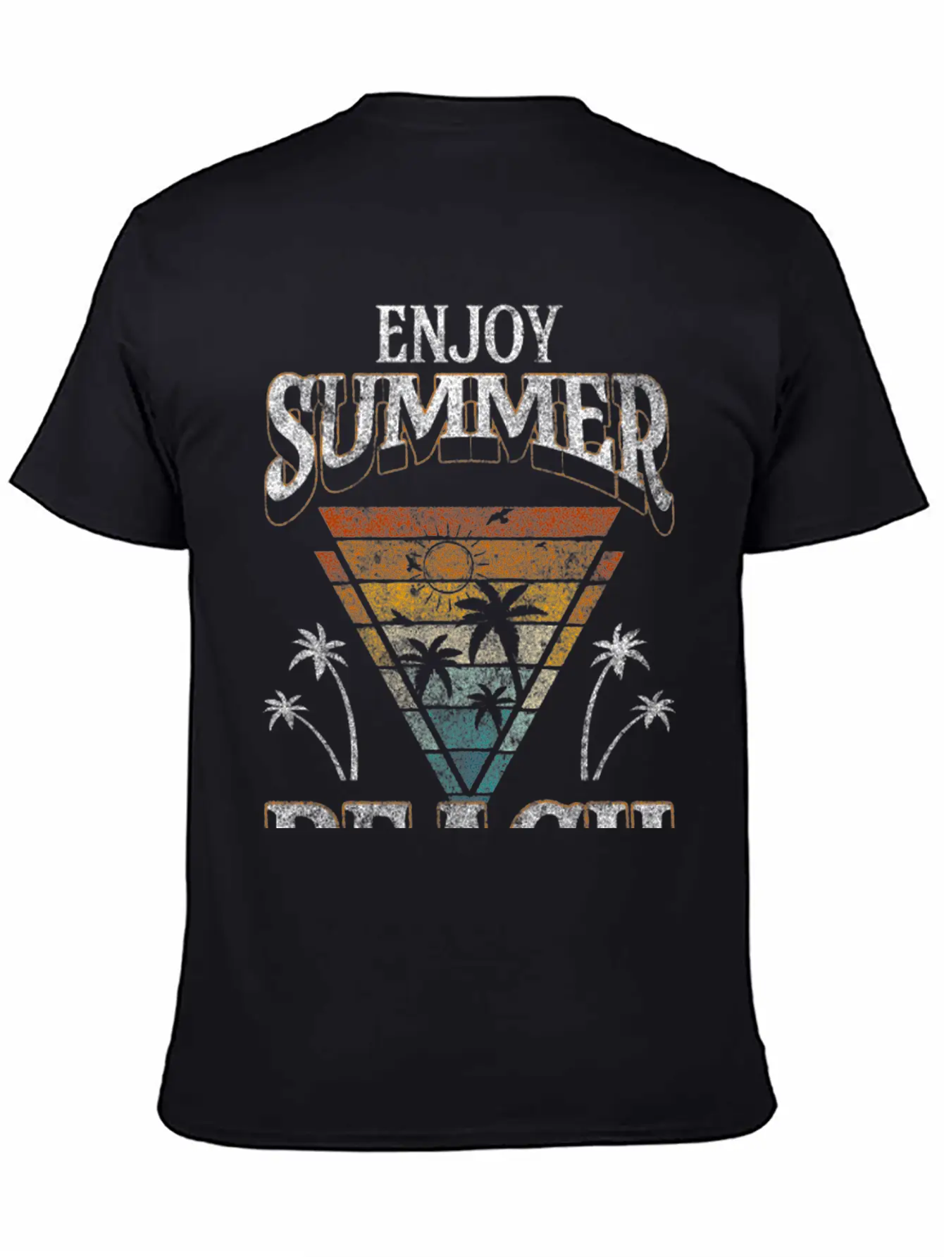 Vacation Traveling Unisex Casual T-Shirt – Clean Design For Daily Comfort