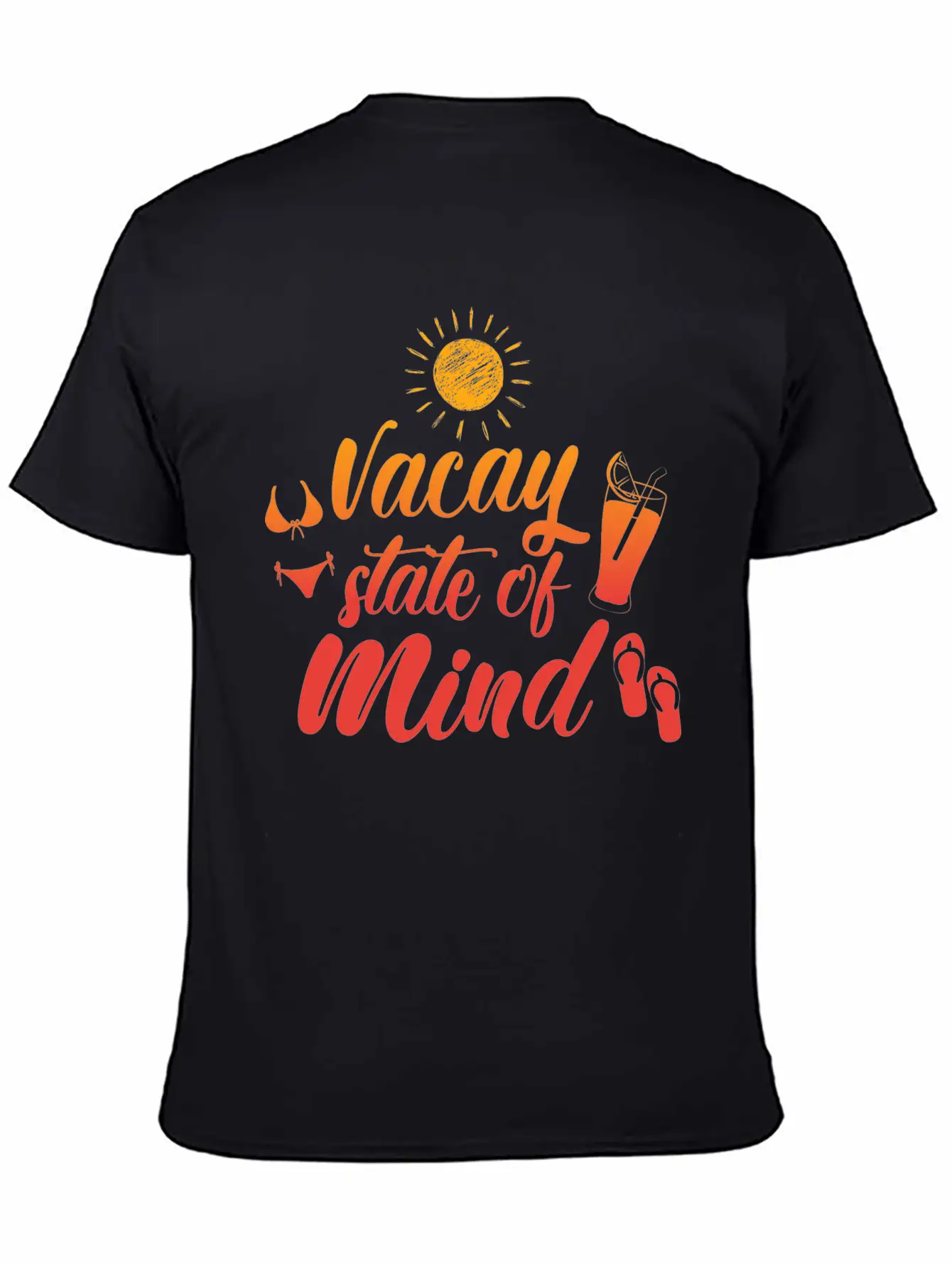 Vacay State Of Mind Stylish Everyday T-Shirt – Unisex Basic Cotton Tee