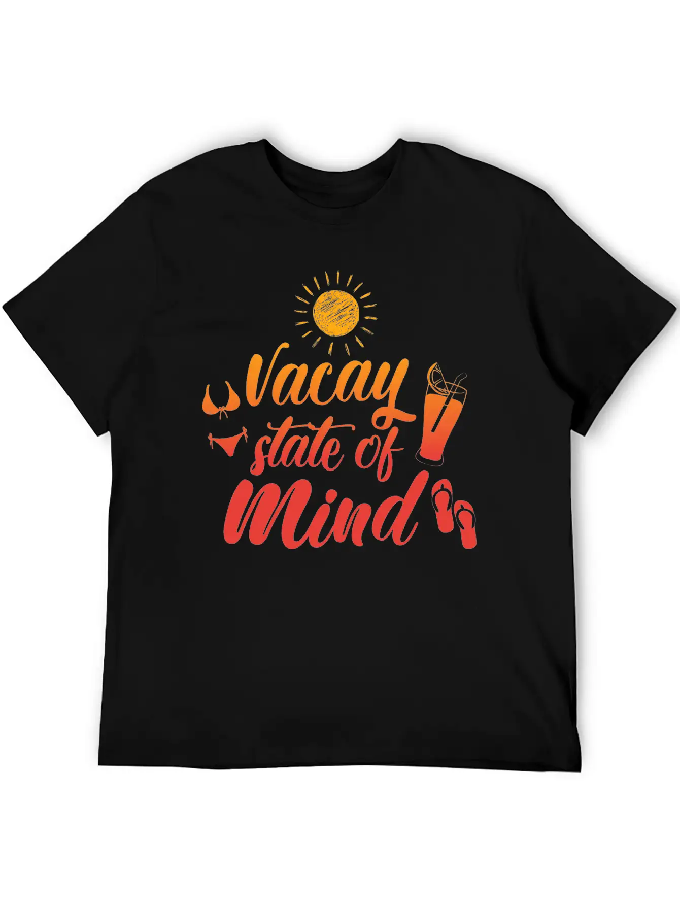 Vacay State Of Mind Stylish Everyday T-Shirt – Unisex Basic Cotton Tee