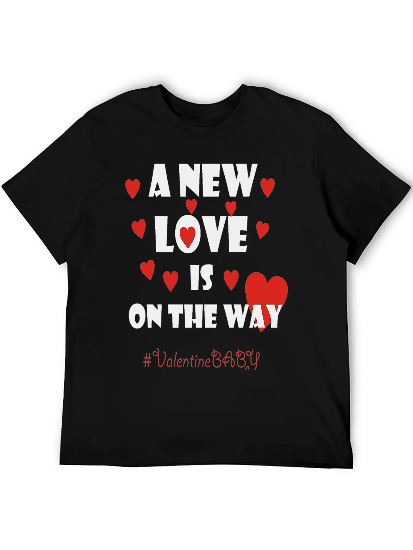 Valentine Baby Shower Shirt Comfortable Minimalist Graphic Tee – Summer Style Essential