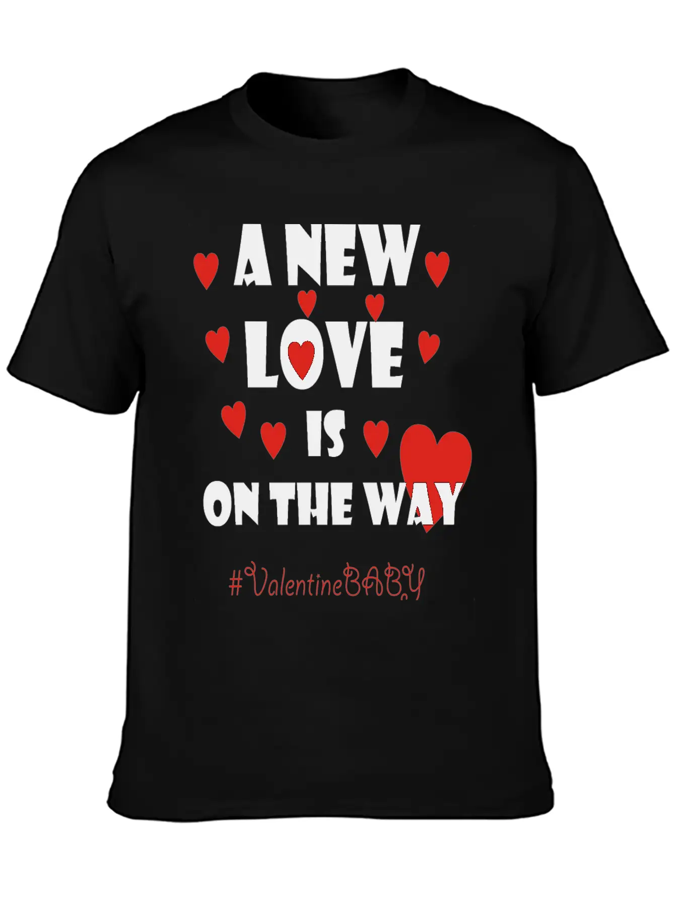 Valentine Baby Shower Shirt Comfortable Minimalist Graphic Tee – Summer Style Essential