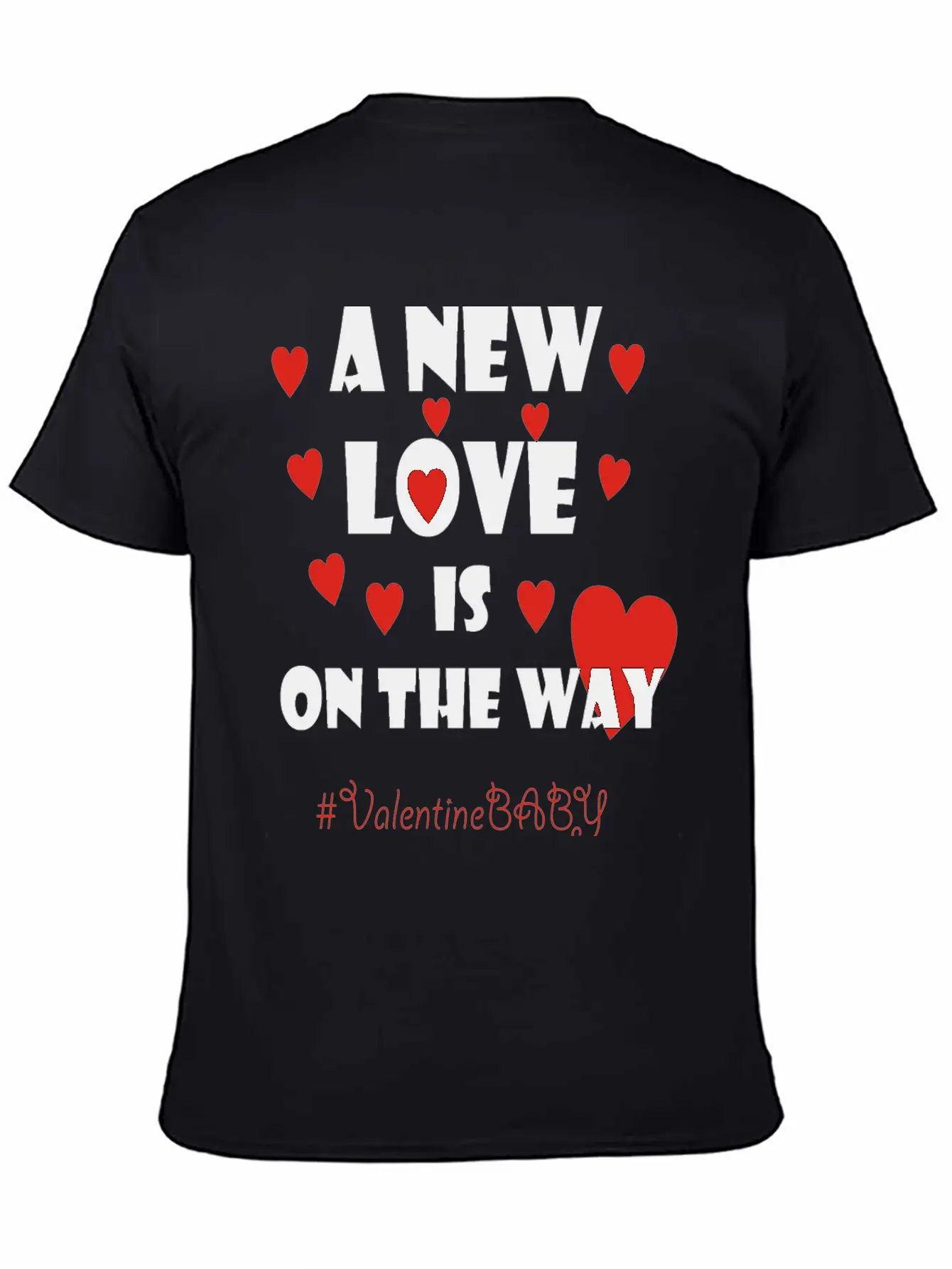 Valentine Baby Shower Shirt Comfortable Minimalist Graphic Tee – Summer Style Essential