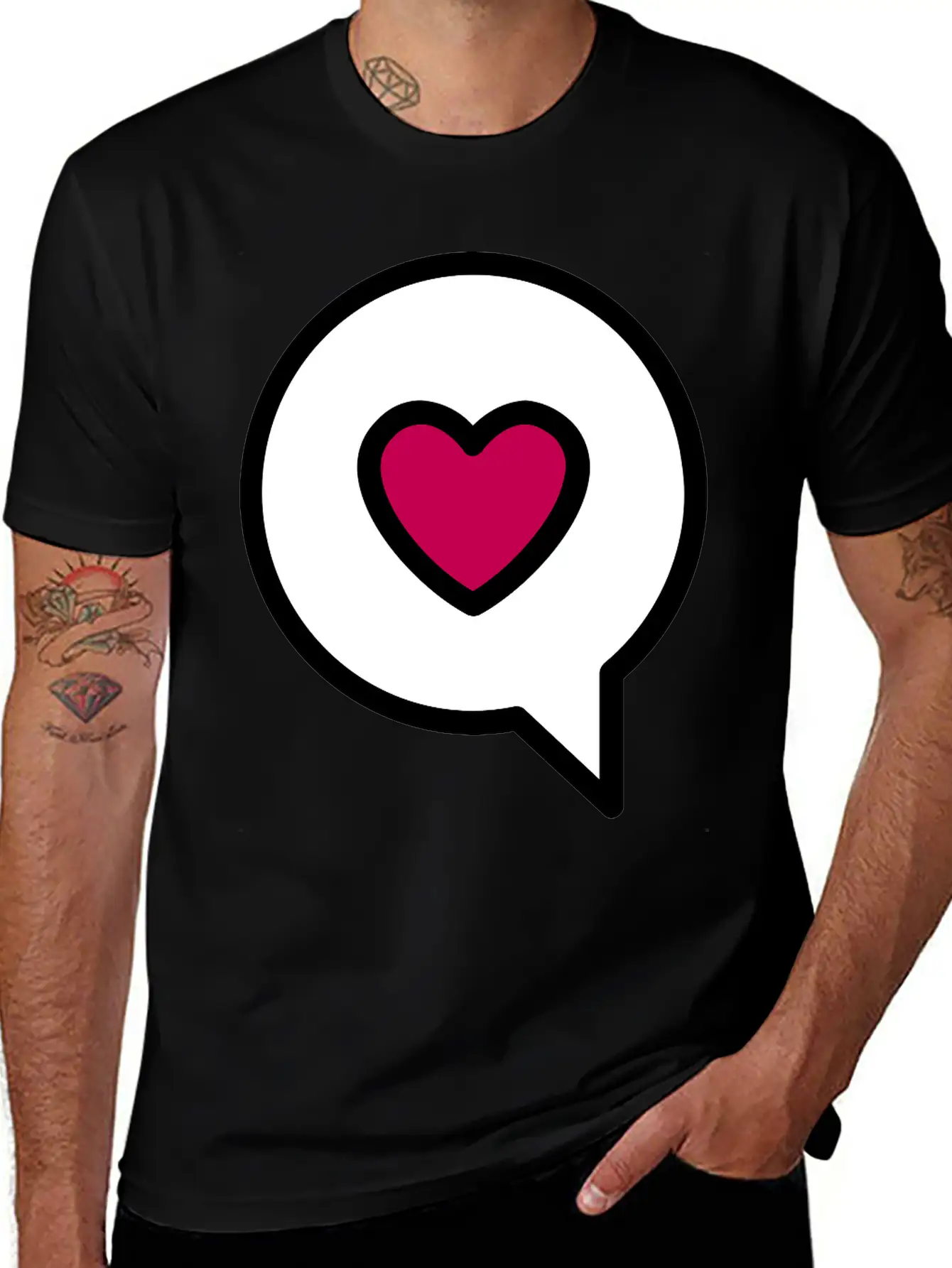 Valentine Stylish Everyday T-Shirt – Unisex Basic Cotton Tee