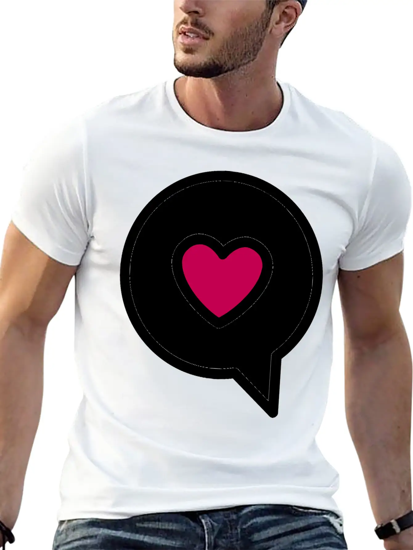 Valentine Stylish Everyday T-Shirt – Unisex Basic Cotton Tee