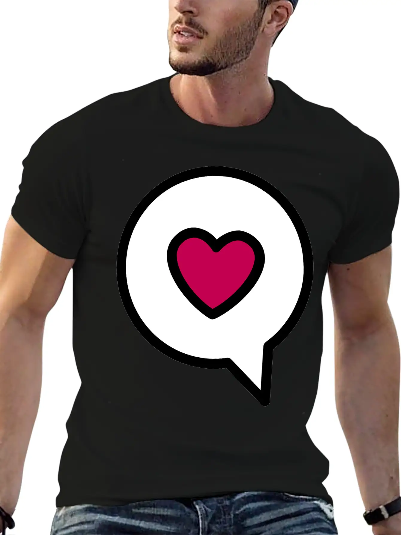 Valentine Stylish Everyday T-Shirt – Unisex Basic Cotton Tee