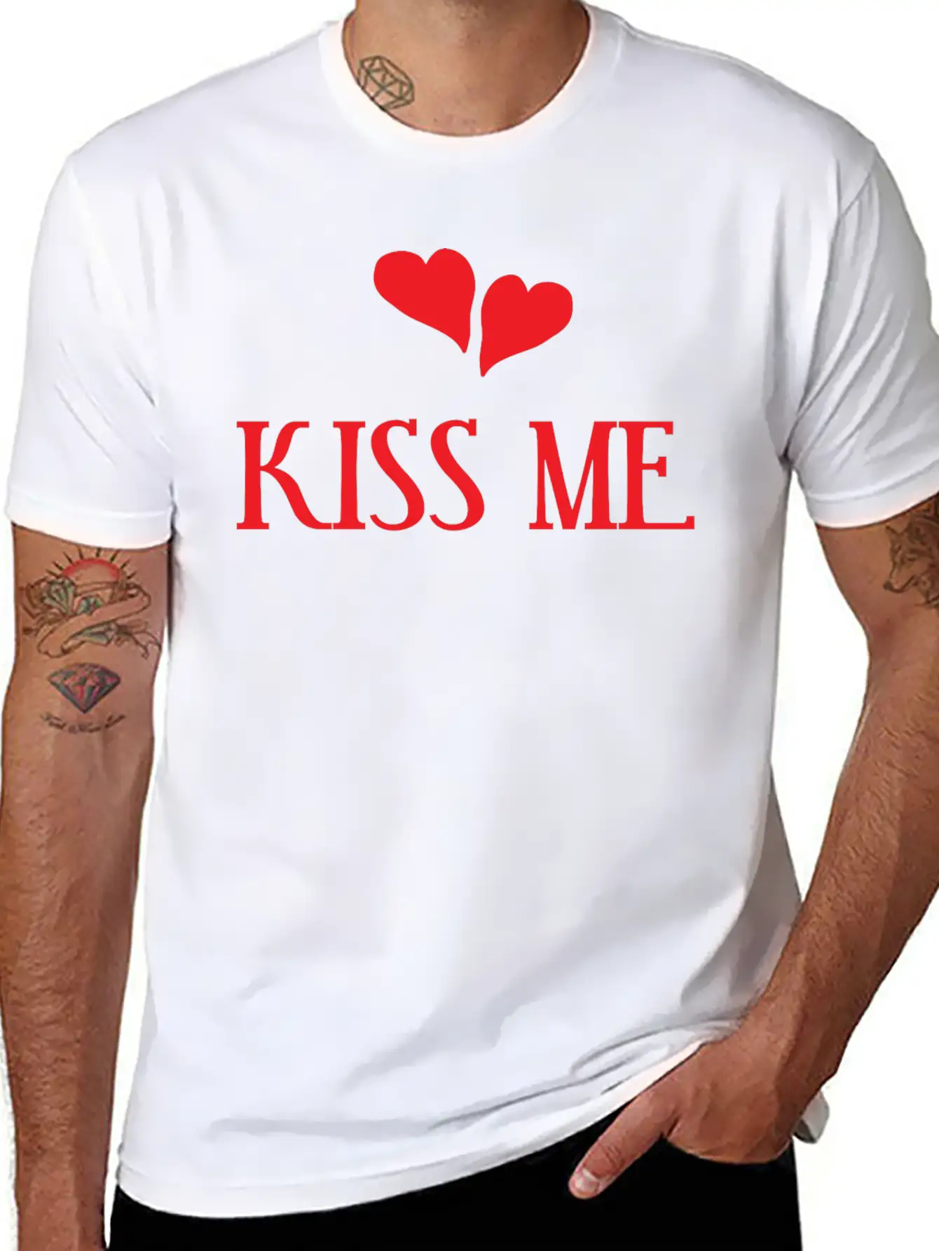 Valentine's Day Essential Unisex Summer Tee – Soft Cotton Casual Fit