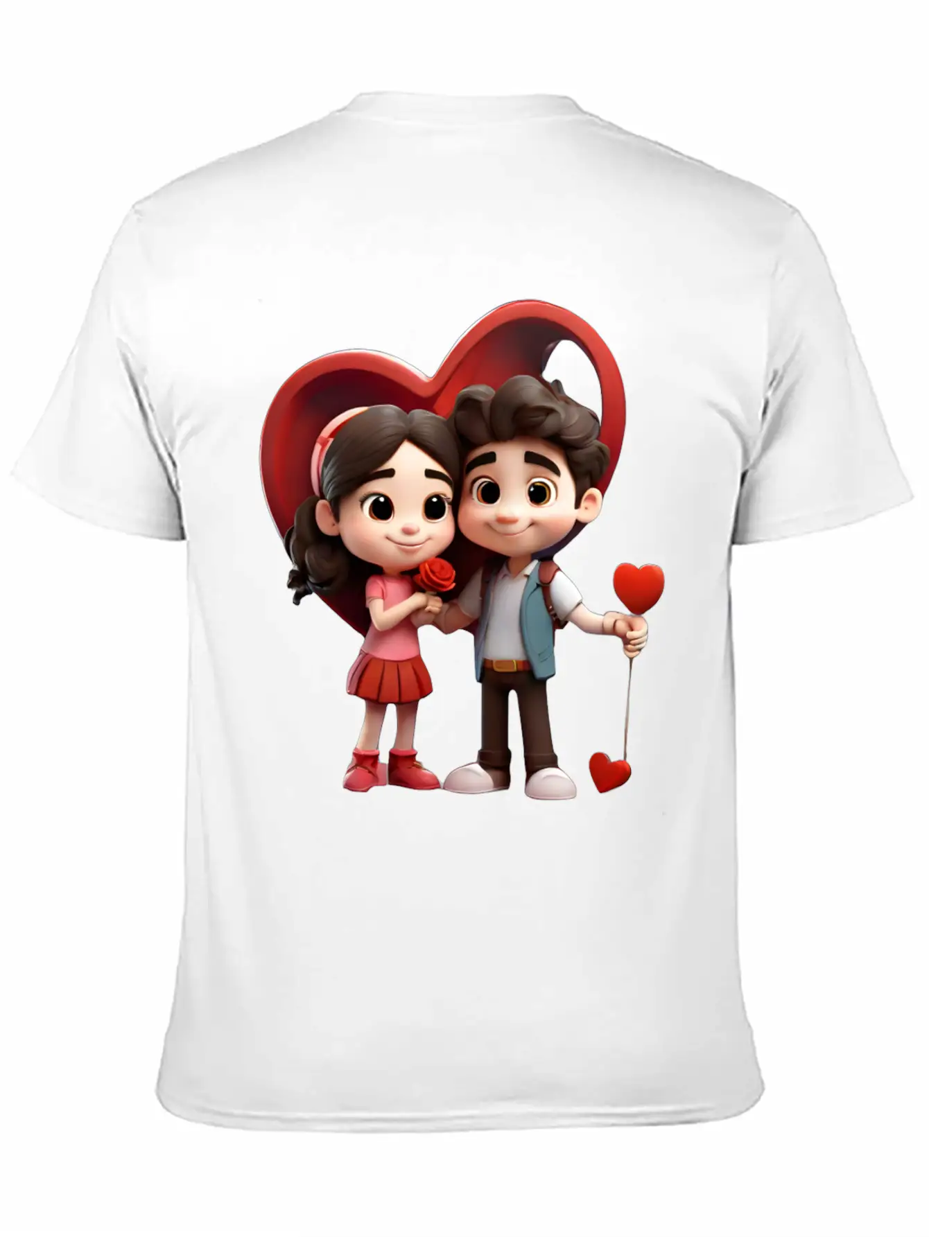 Valentines Day Stylish Everyday T-Shirt – Unisex Basic Cotton Tee
