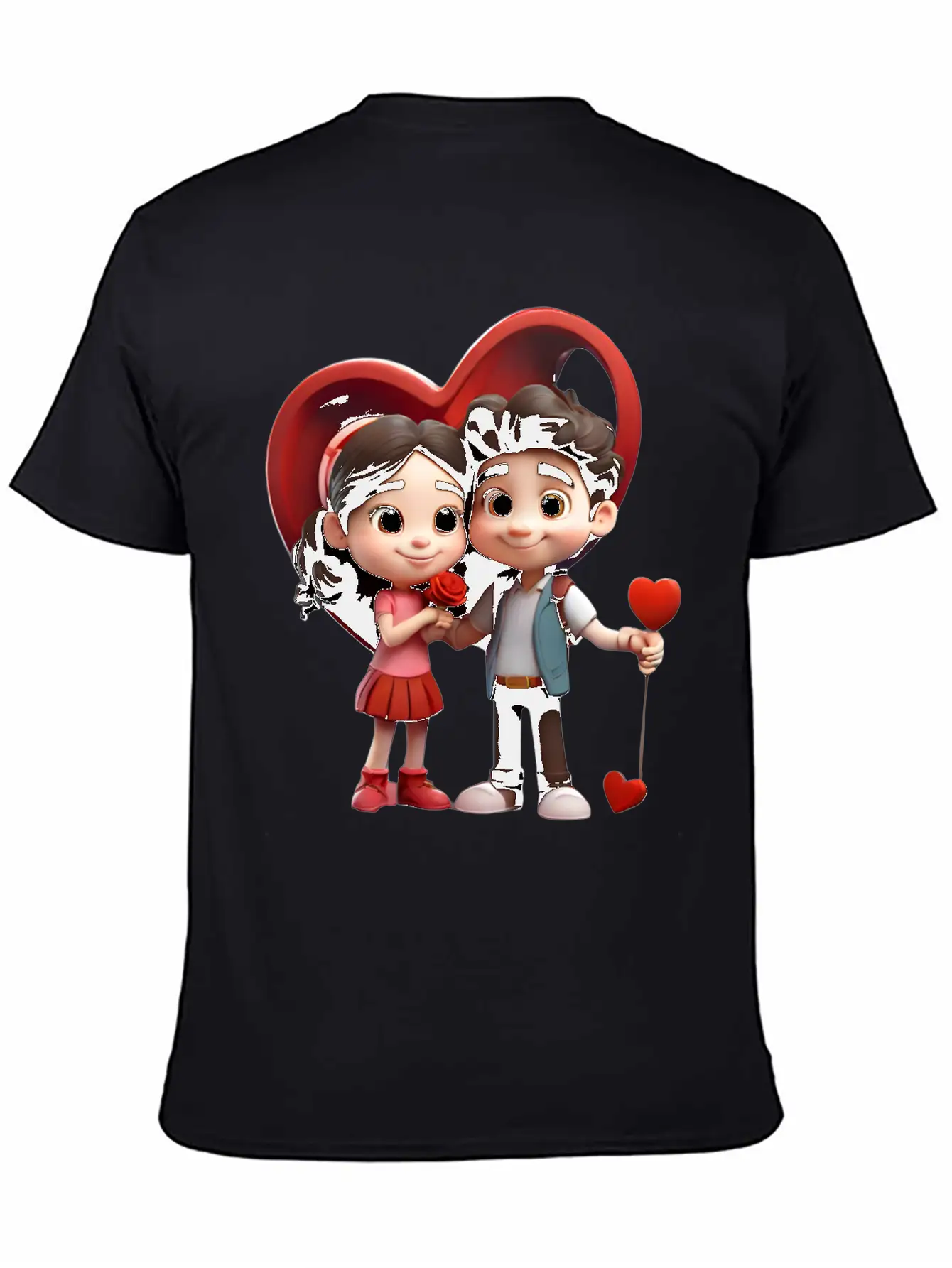 Valentines Day Stylish Everyday T-Shirt – Unisex Basic Cotton Tee