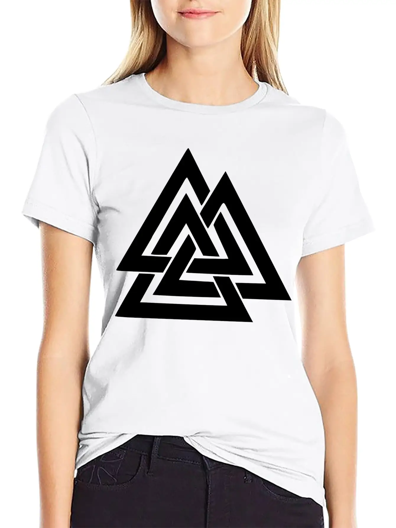 Valknut Basic Graphic T-Shirt – Daily Comfort In Soft Cotton