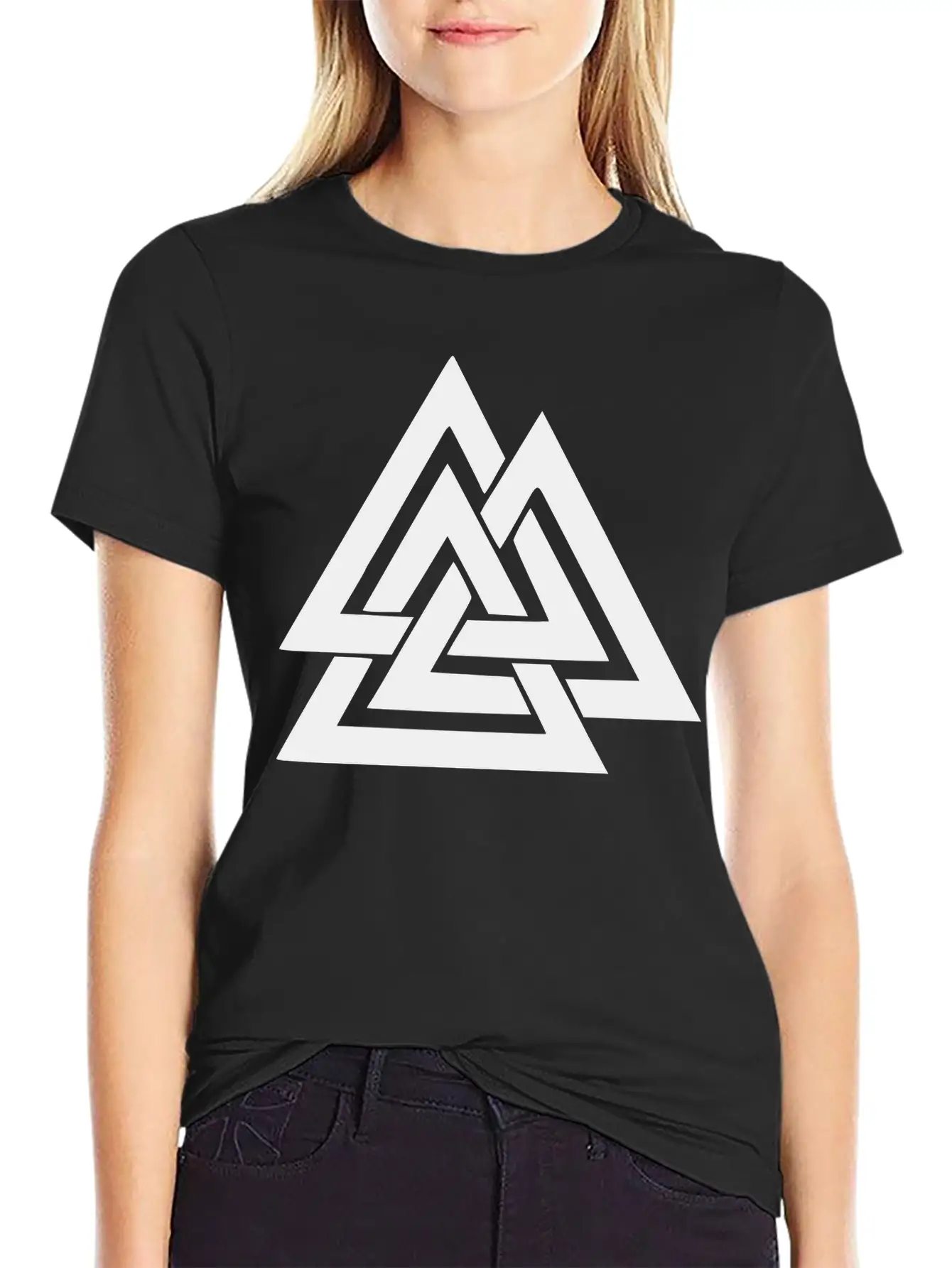 Valknut Basic Graphic T-Shirt – Daily Comfort In Soft Cotton