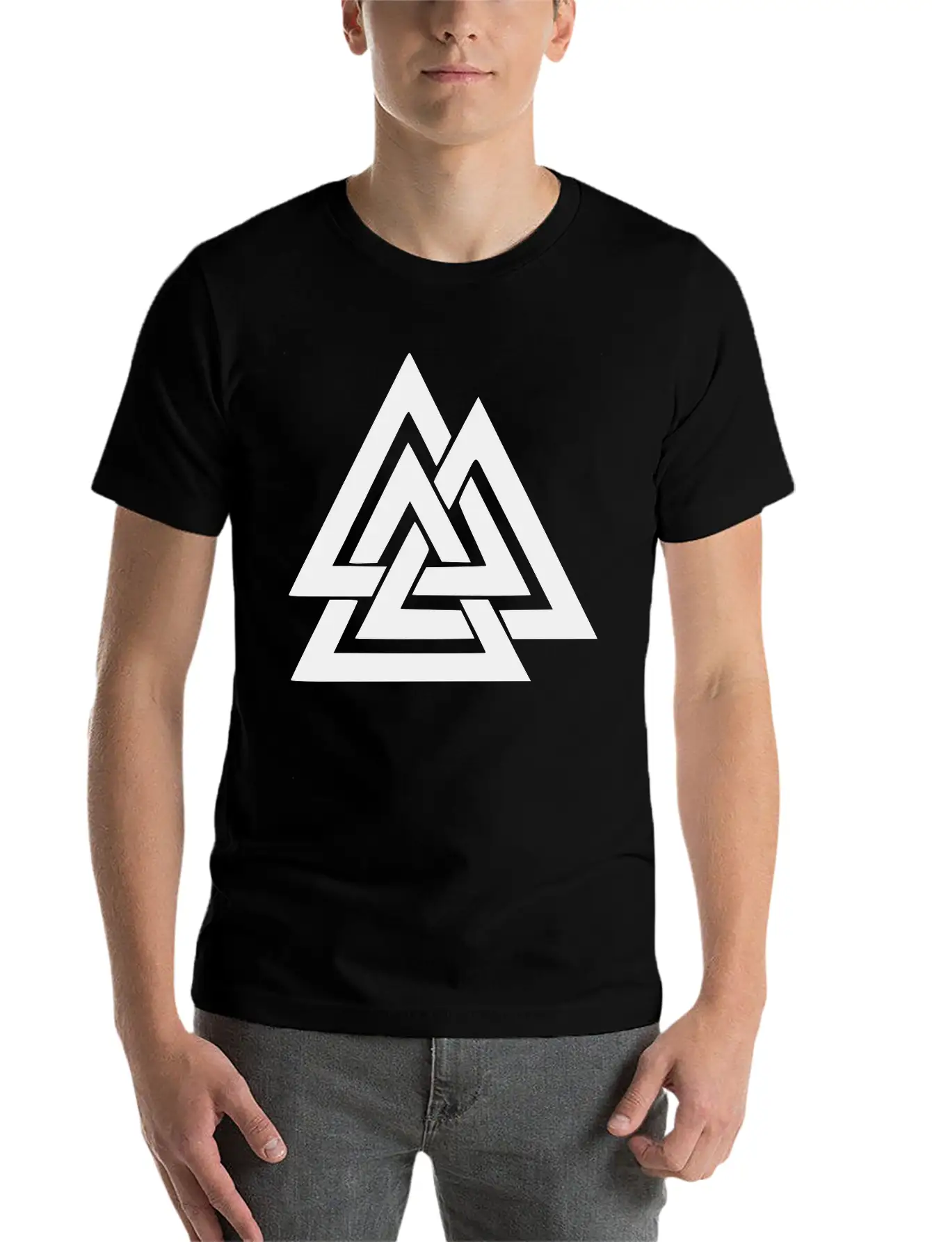 Valknut Basic Graphic T-Shirt – Daily Comfort In Soft Cotton