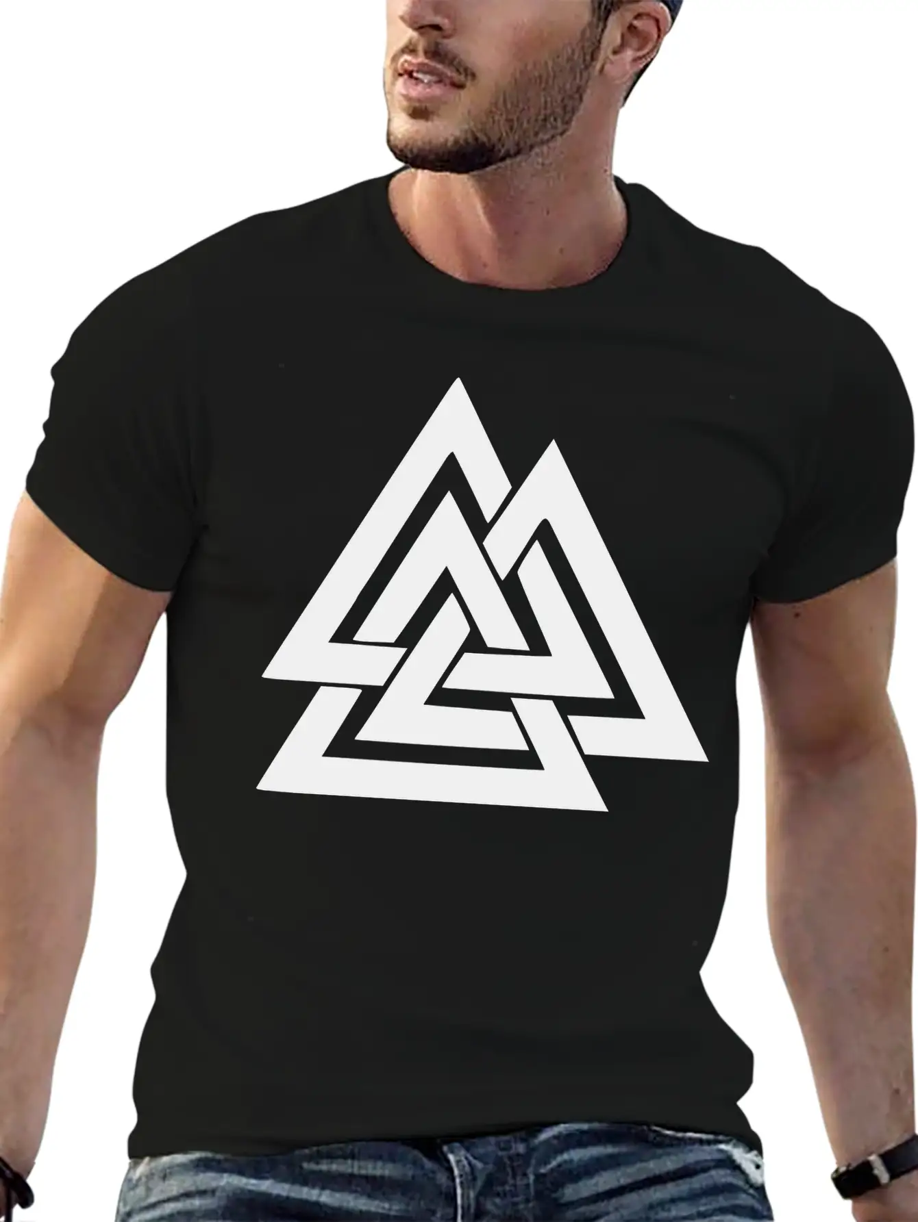 Valknut Basic Graphic T-Shirt – Daily Comfort In Soft Cotton