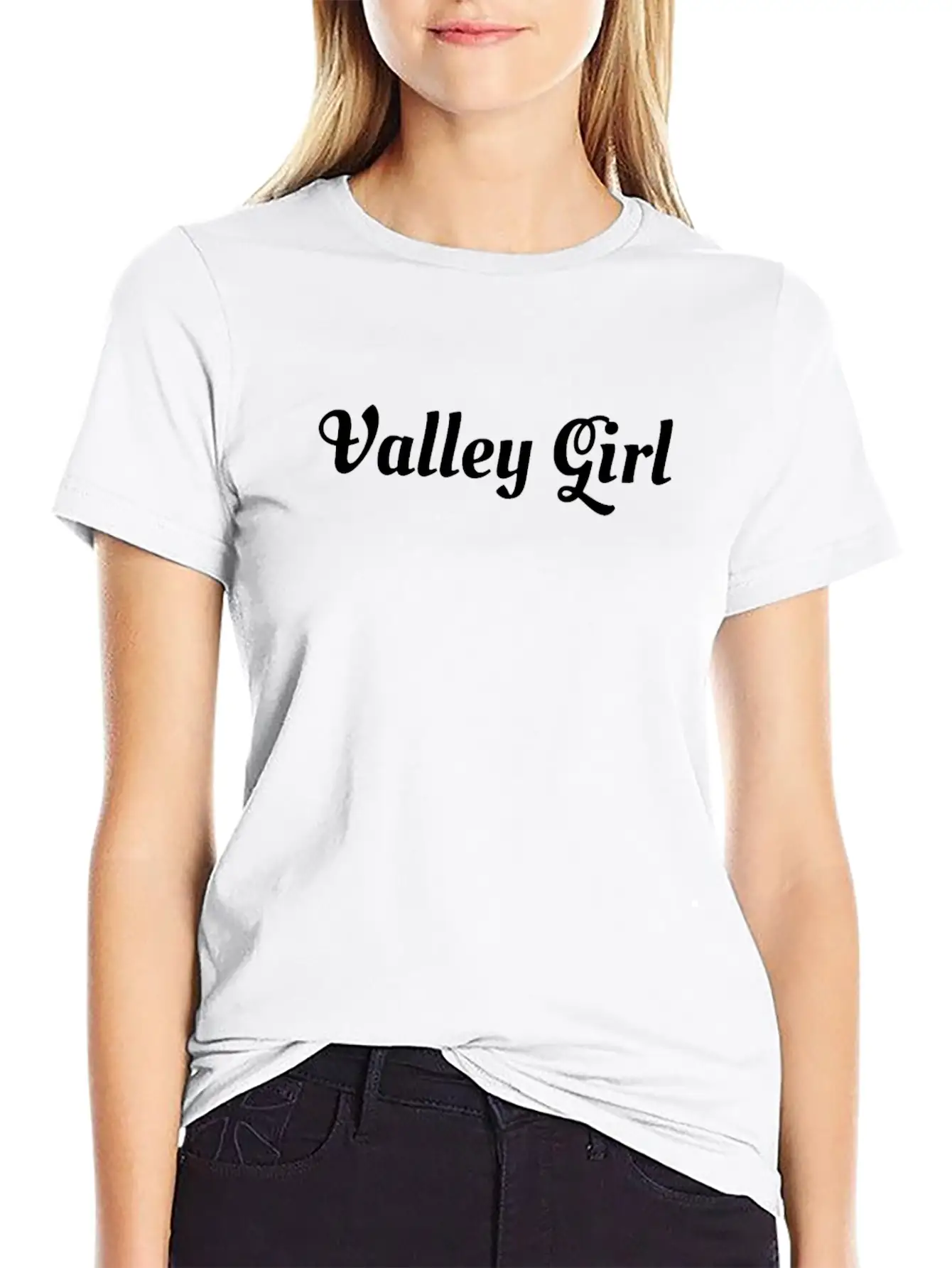 Valley Girl Unisex Short Sleeve Soft Cotton T-Shirt – Casual Everyday Wear