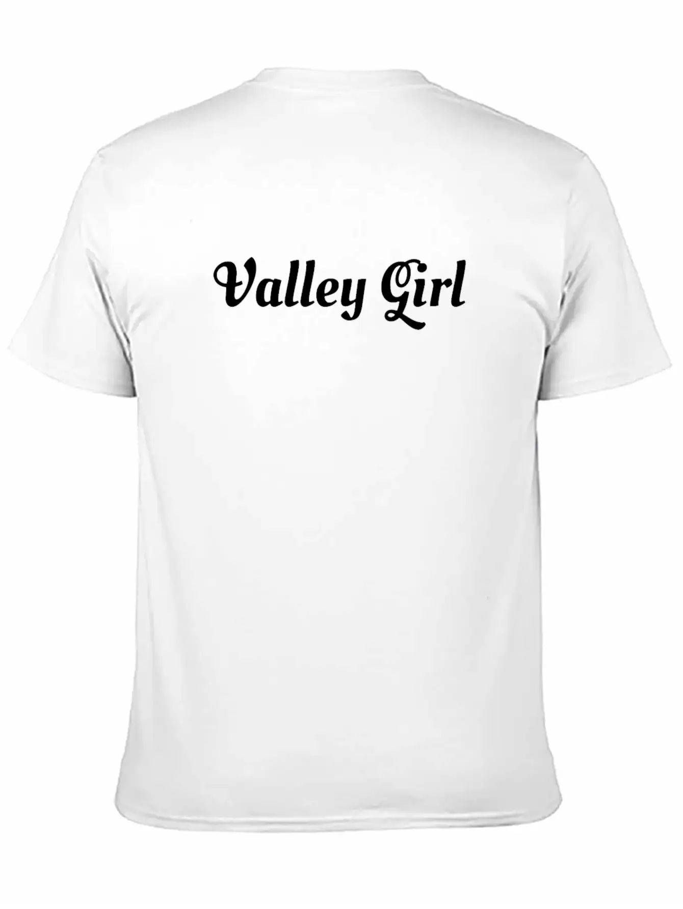 Valley Girl Unisex Short Sleeve Soft Cotton T-Shirt – Casual Everyday Wear