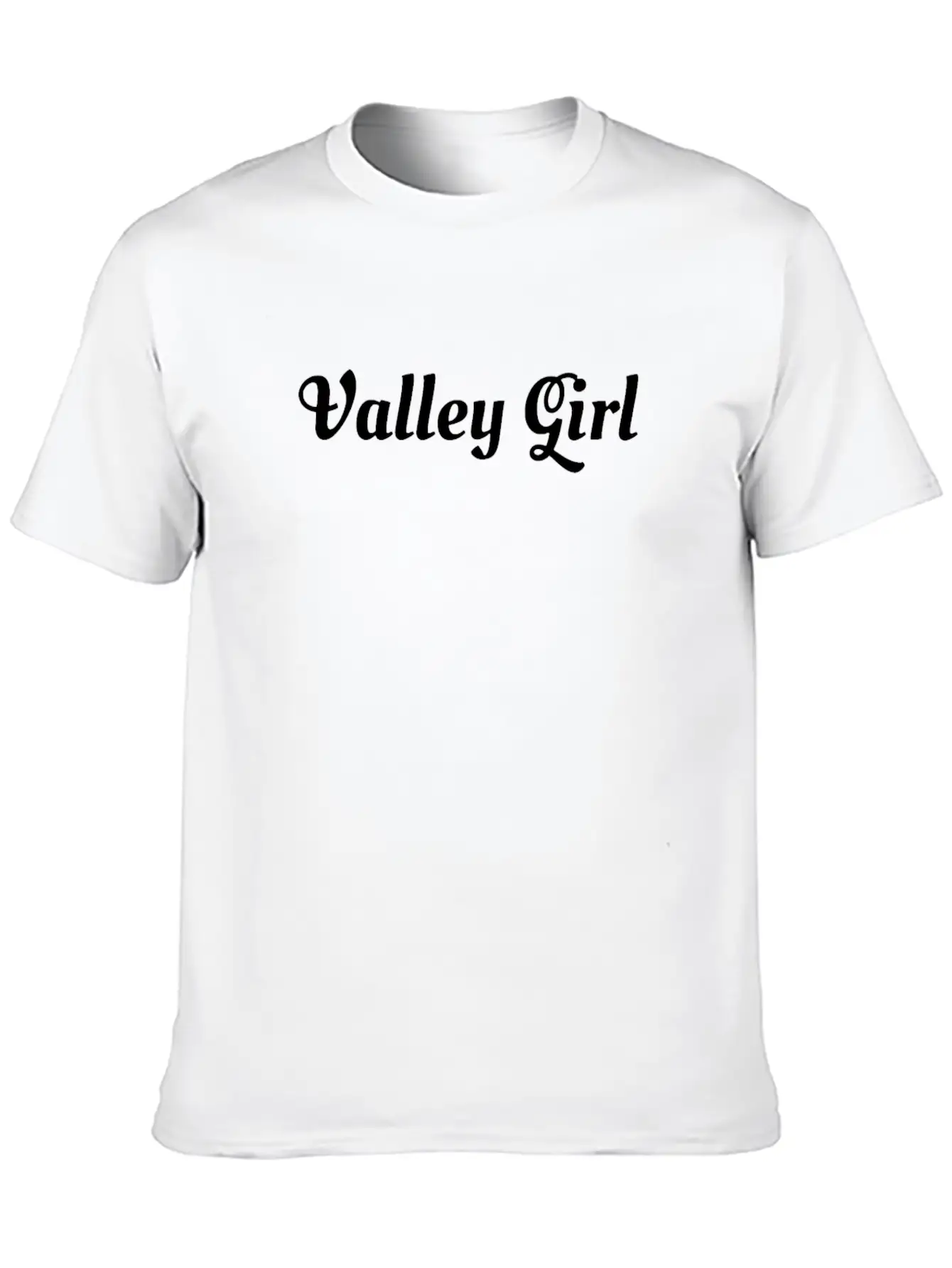 Valley Girl Unisex Short Sleeve Soft Cotton T-Shirt – Casual Everyday Wear