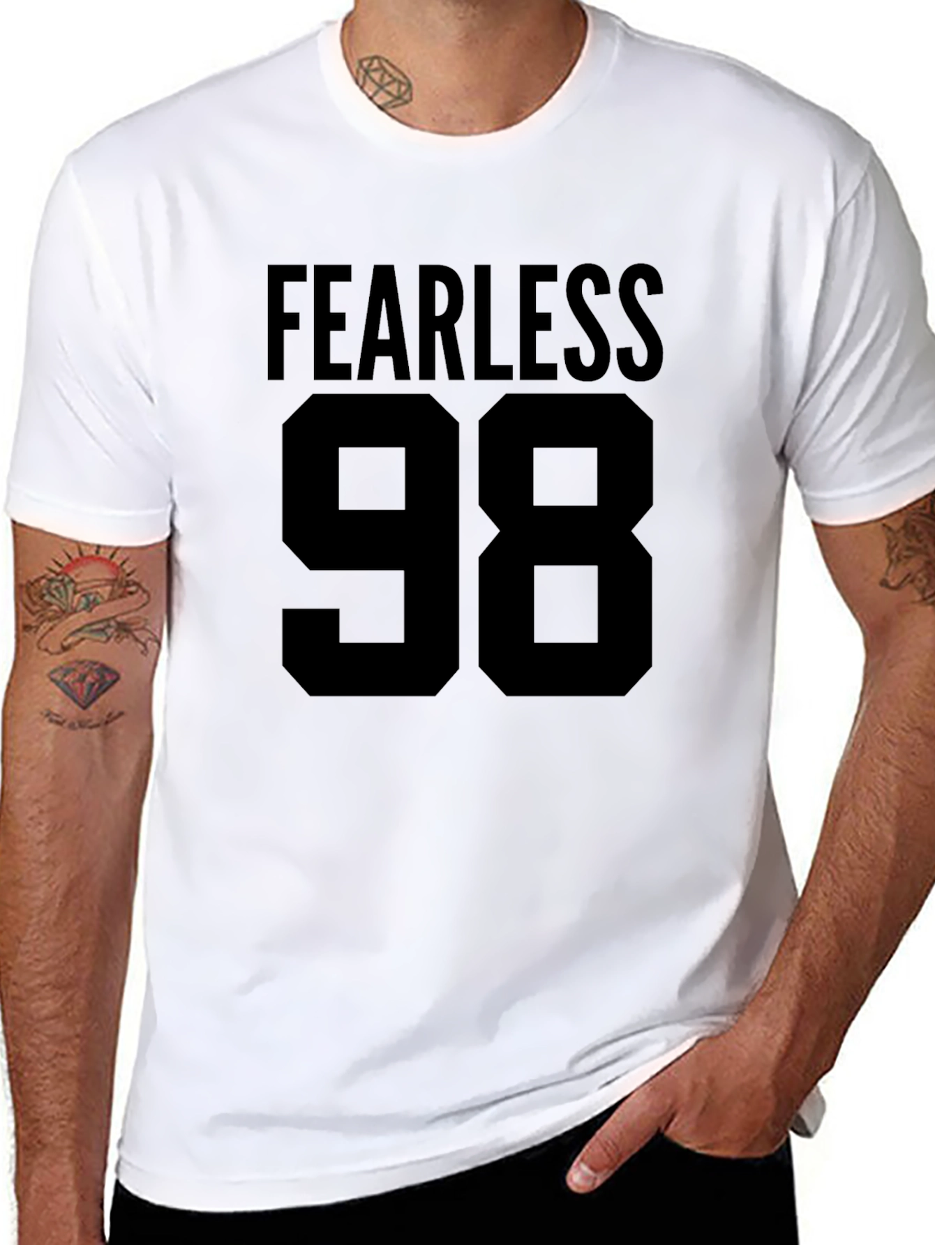 Fearless 98 Black T-Shirt