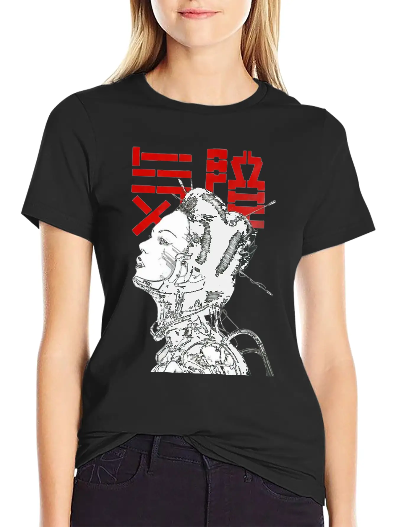 Vaporwave Japanese Cyberpunk Classic Timeless Short Sleeve Tee – Comfy And Minimalist Design