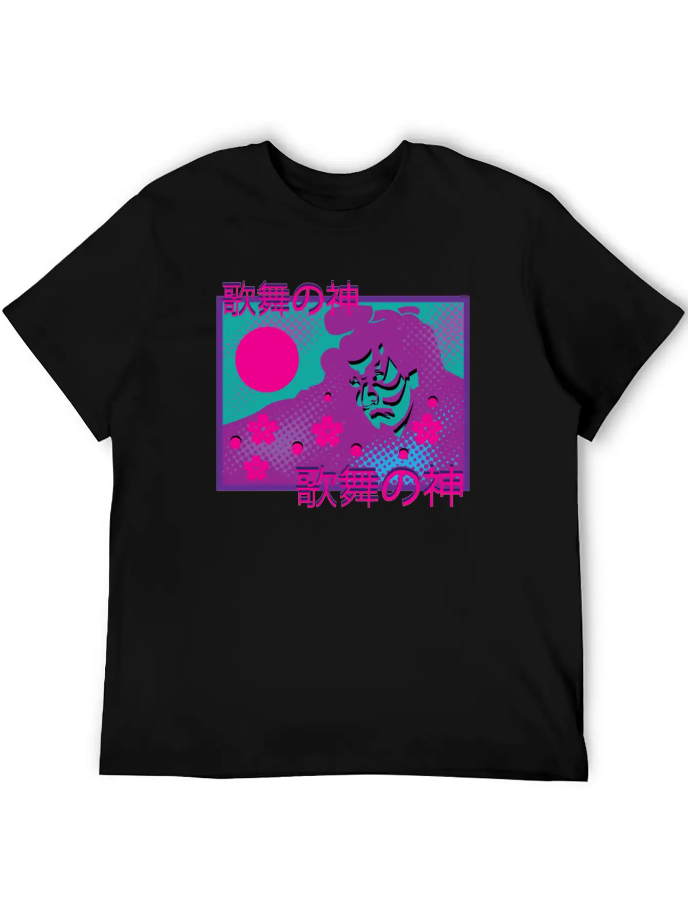 Vaporwave Synthwave Samurai Tokyo Yakuza Unisex Casual T-Shirt – Clean Design For Daily Comfort