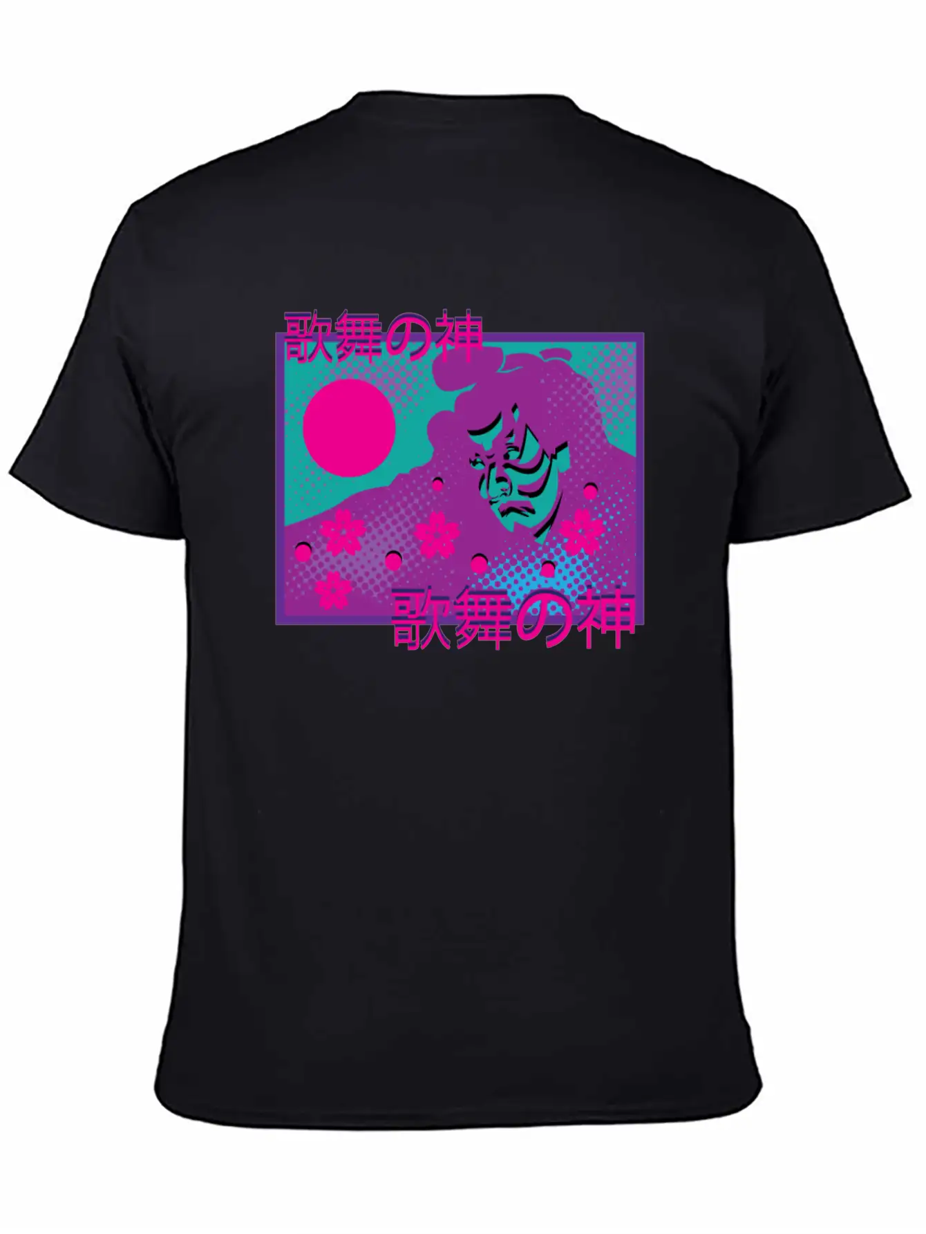 Vaporwave Synthwave Samurai Tokyo Yakuza Unisex Casual T-Shirt – Clean Design For Daily Comfort