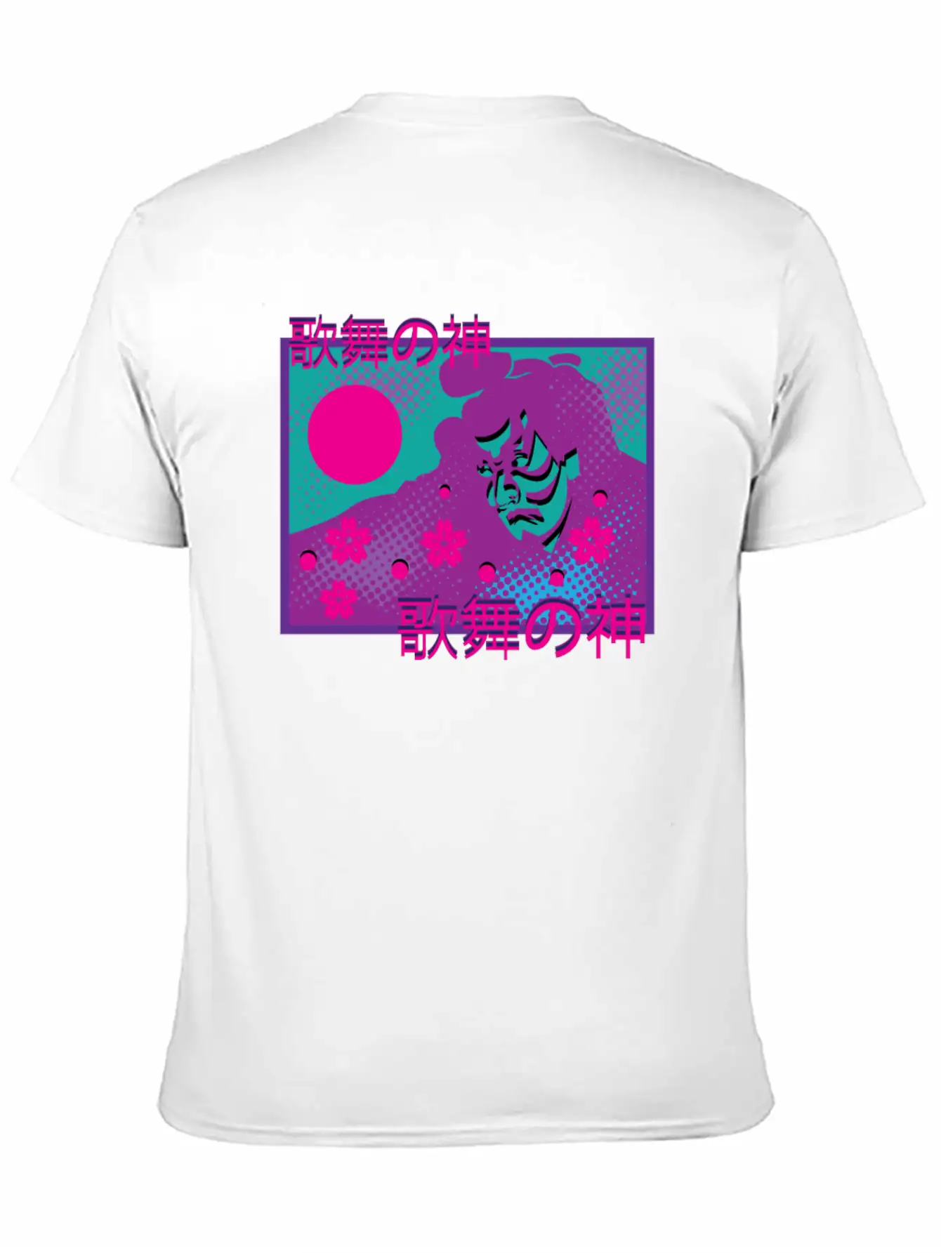 Vaporwave Synthwave Samurai Tokyo Yakuza Unisex Casual T-Shirt – Clean Design For Daily Comfort