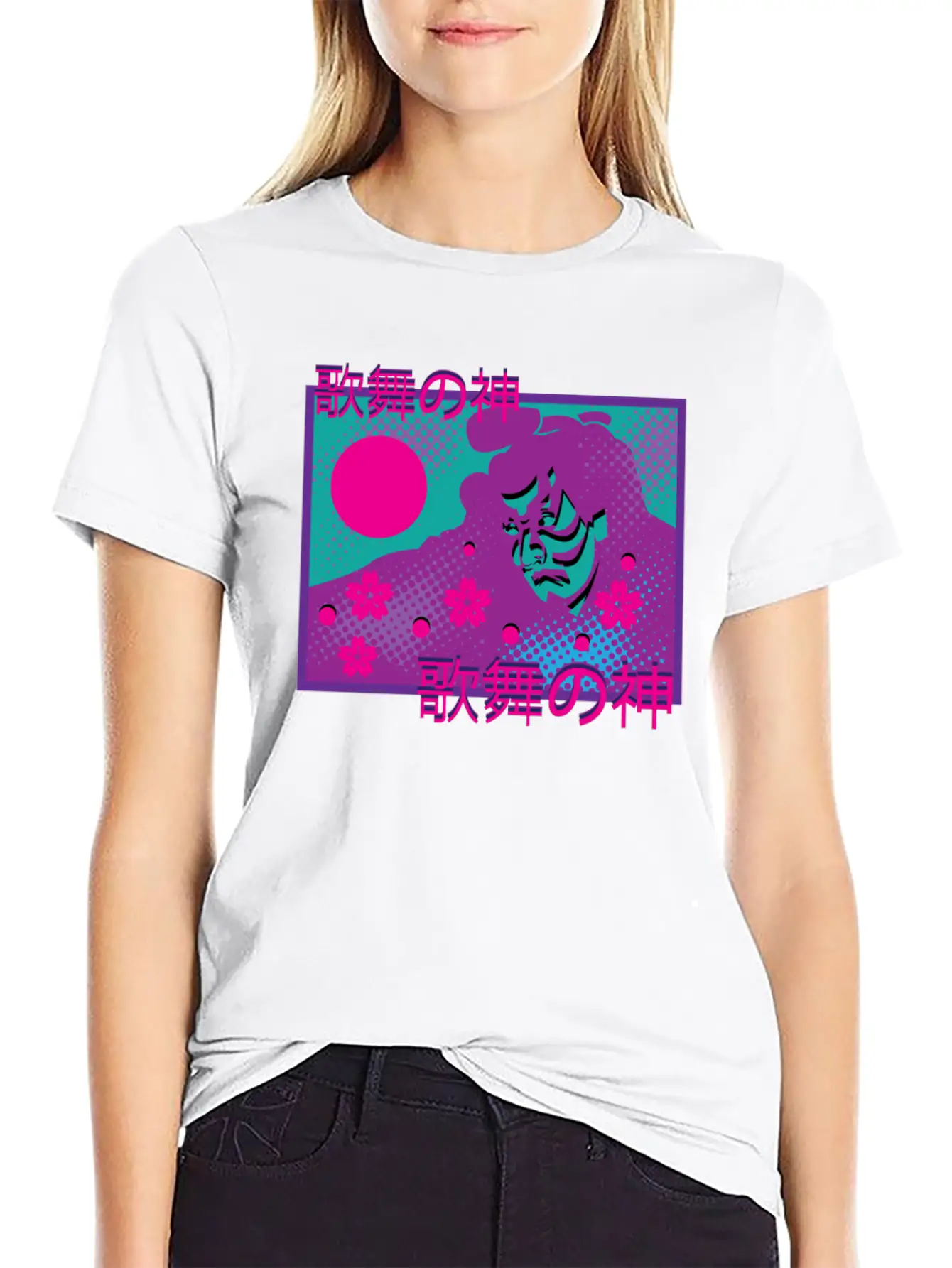 Vaporwave Synthwave Samurai Tokyo Yakuza Unisex Casual T-Shirt – Clean Design For Daily Comfort