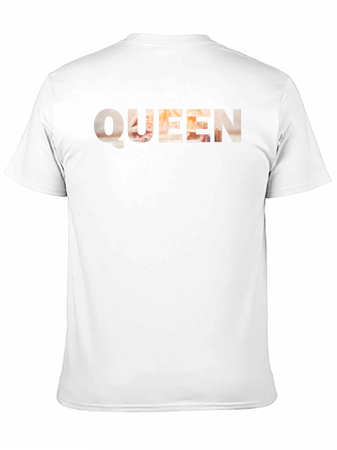Queen Graphic Tee - Black Crew Neck T-Shirt