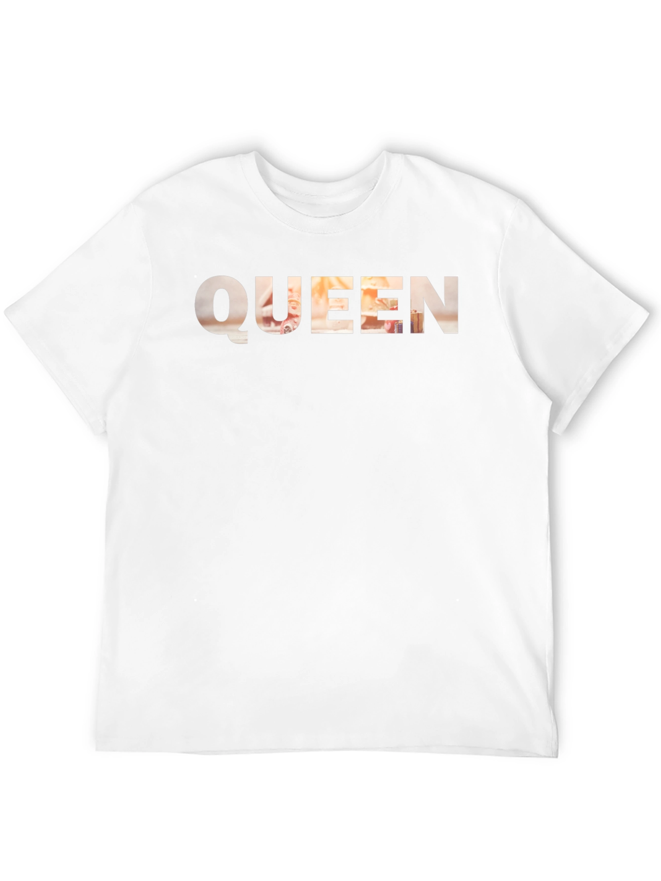 Queen Graphic Tee - Black Crew Neck T-Shirt