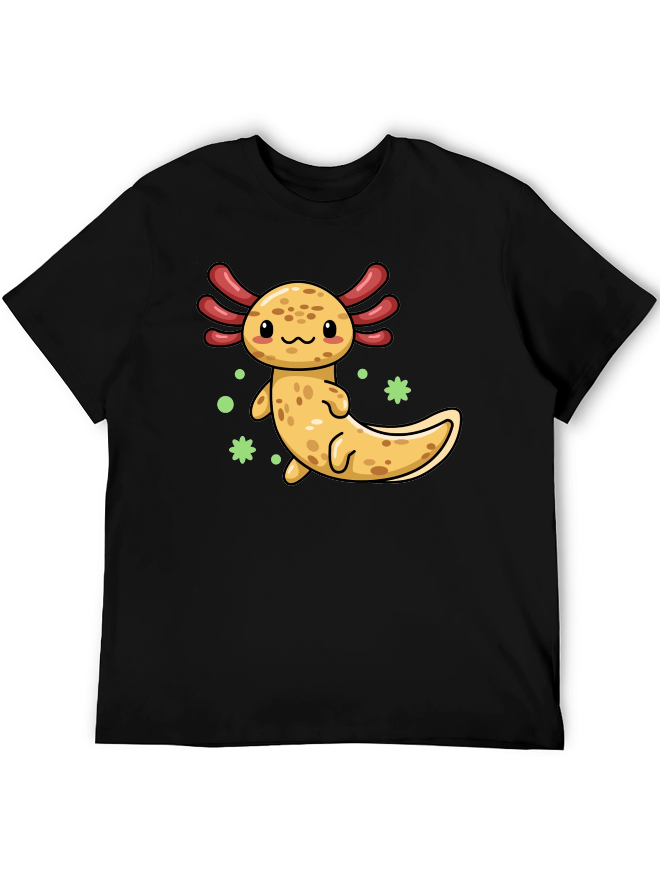 Axolotl Kawaii T-Shirt - Cute Amphibian Tee