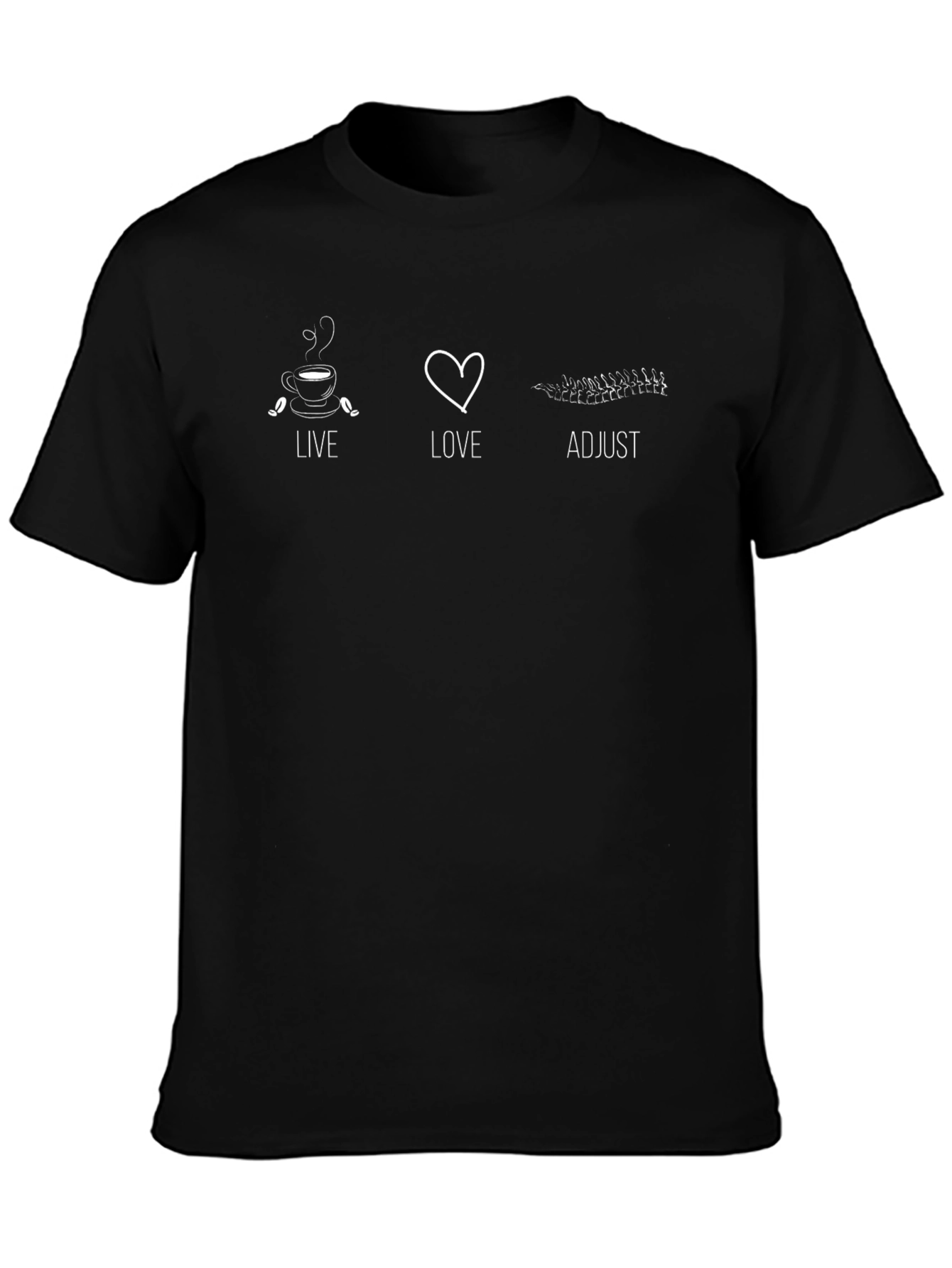 Live Love Adjust Graphic T-Shirt