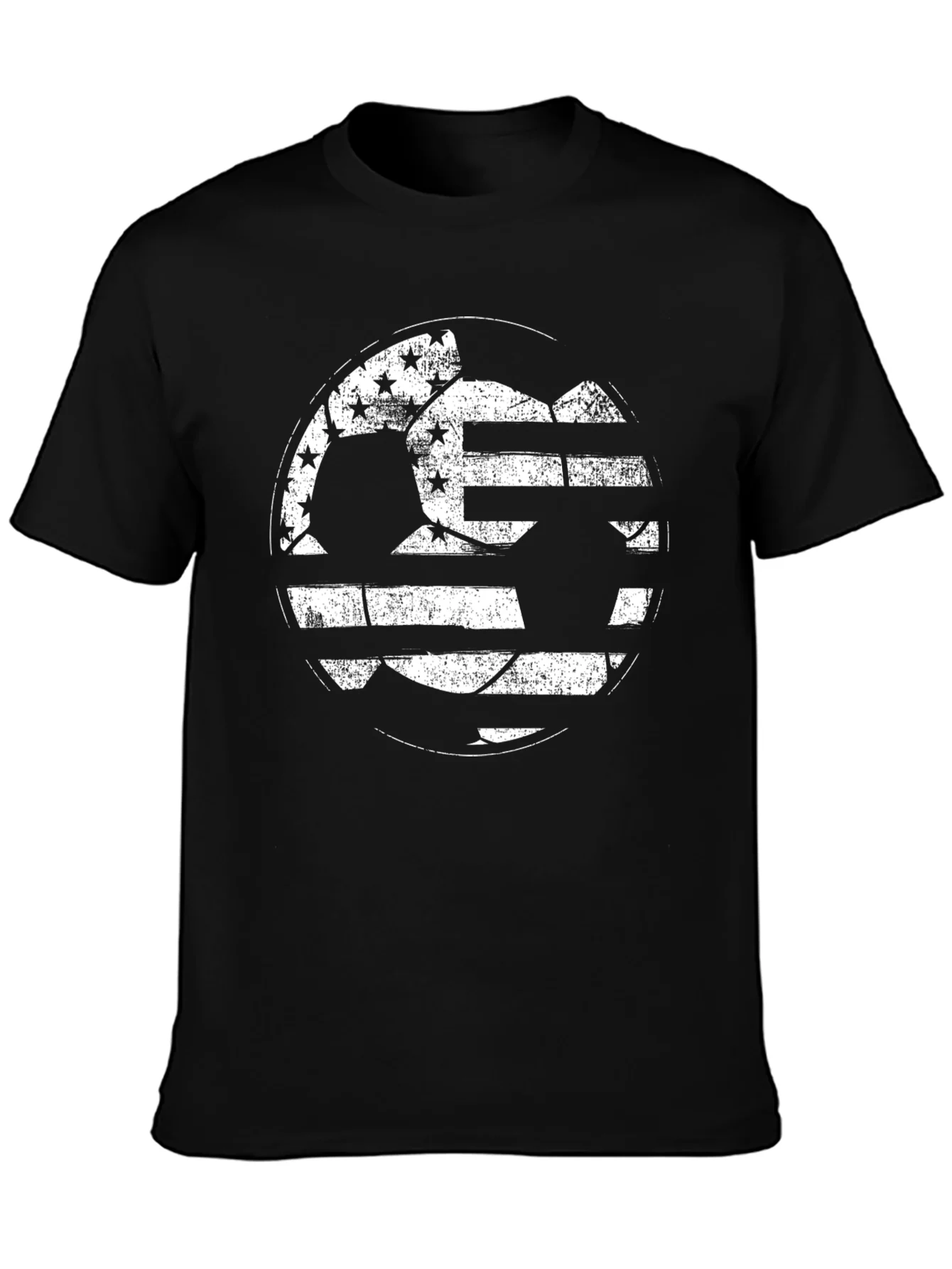 Soccer USA Flag Graphic T-Shirt