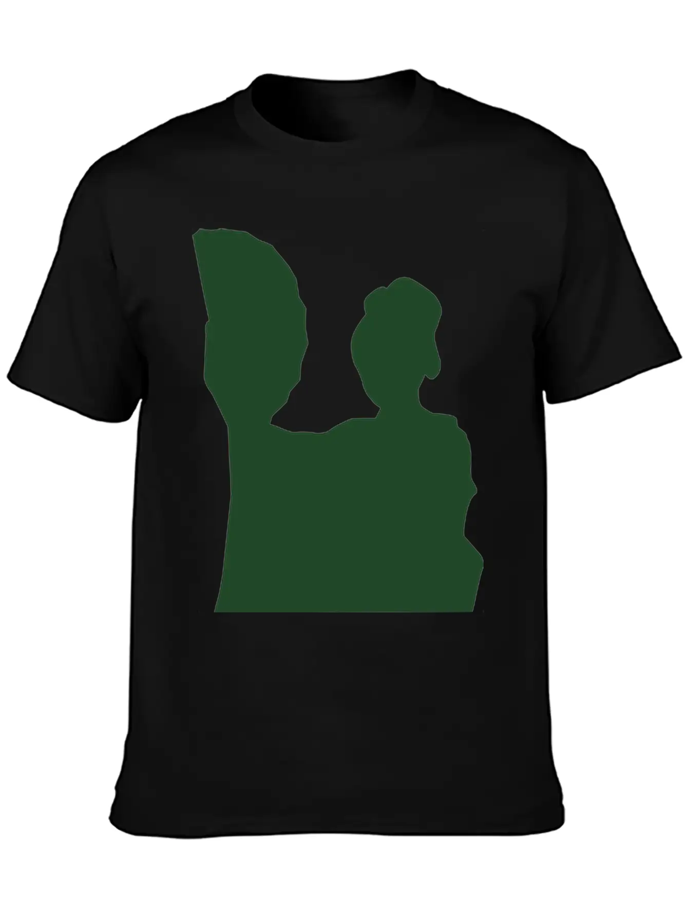Vector Asian Silhouette Comfortable Minimalist Graphic Tee – Summer Style Essential